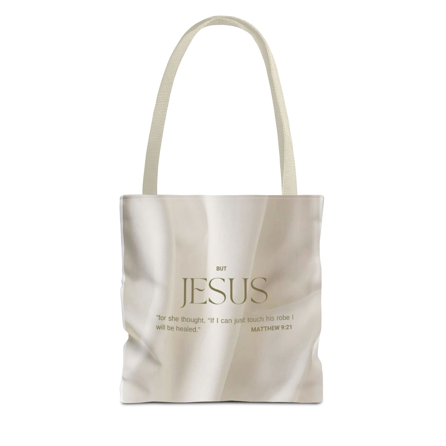 But Jesus healing scripture Tote Bag
