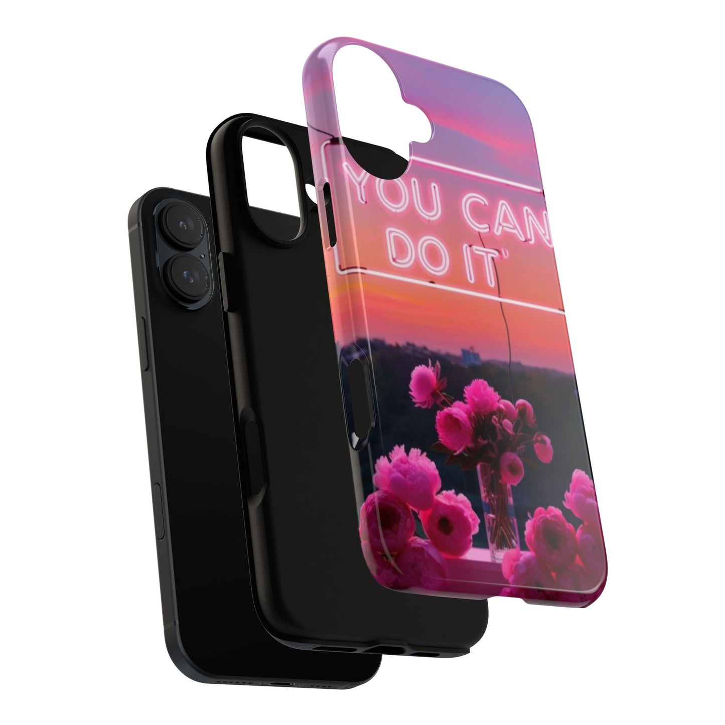 You can do it phone case bold words, soft strength