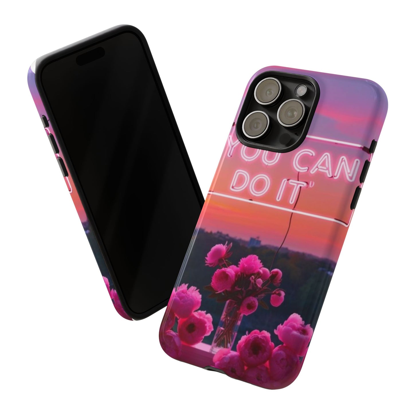 You can do it phone case bold words, soft strength