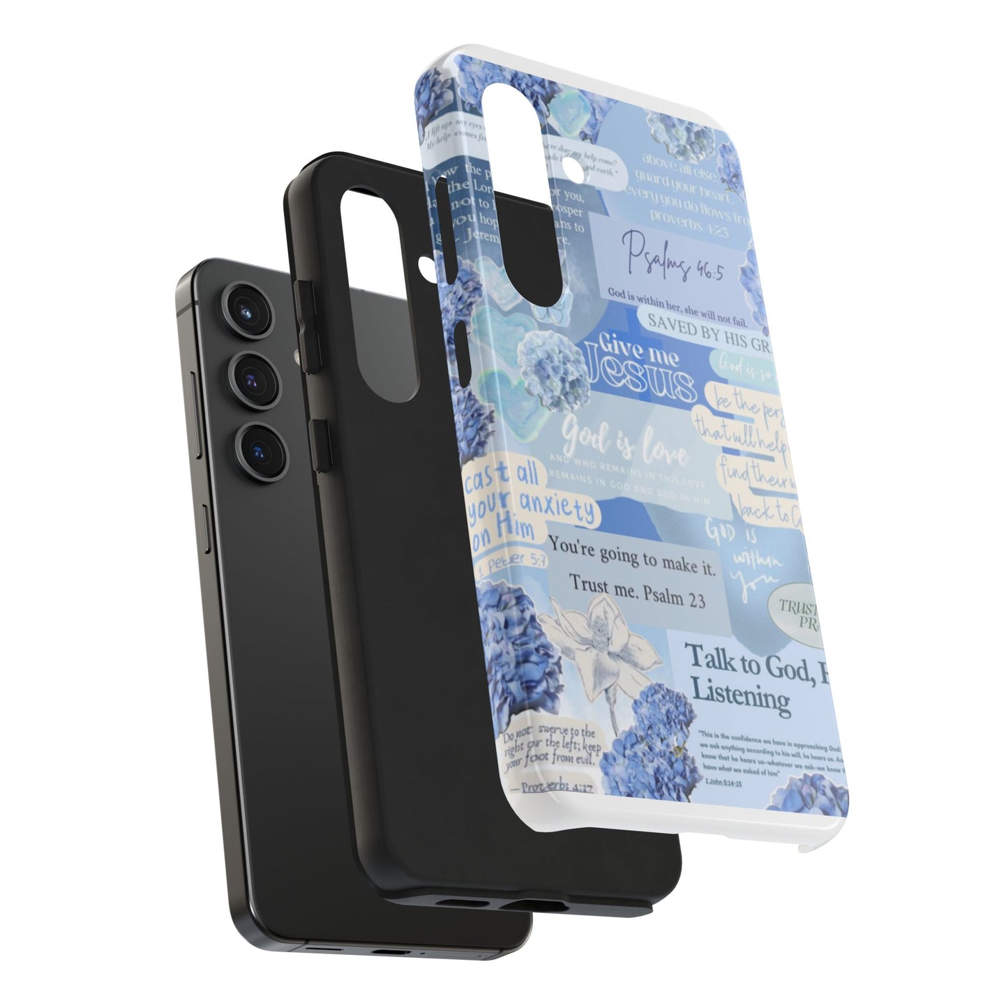 Talk to God he’s listening phone cases