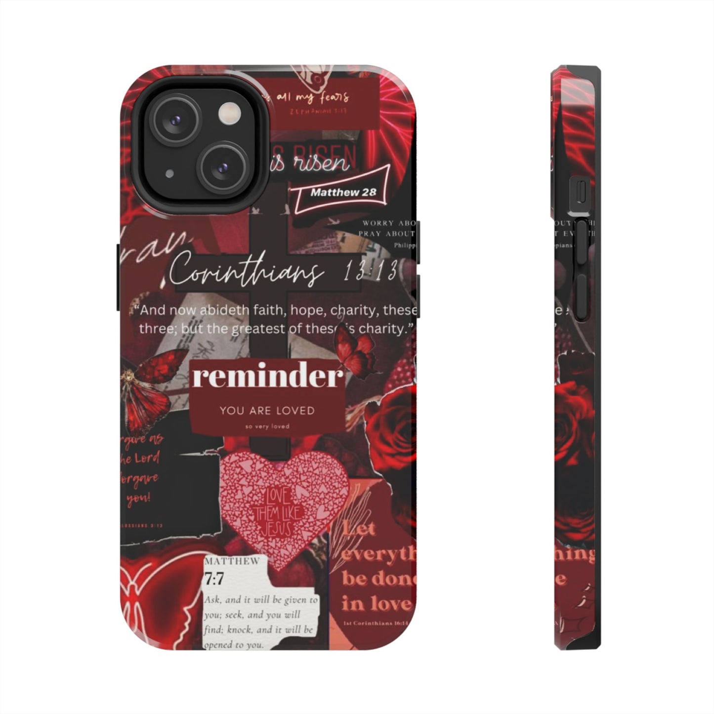 You are loved phone case, faith, love, and bold truth