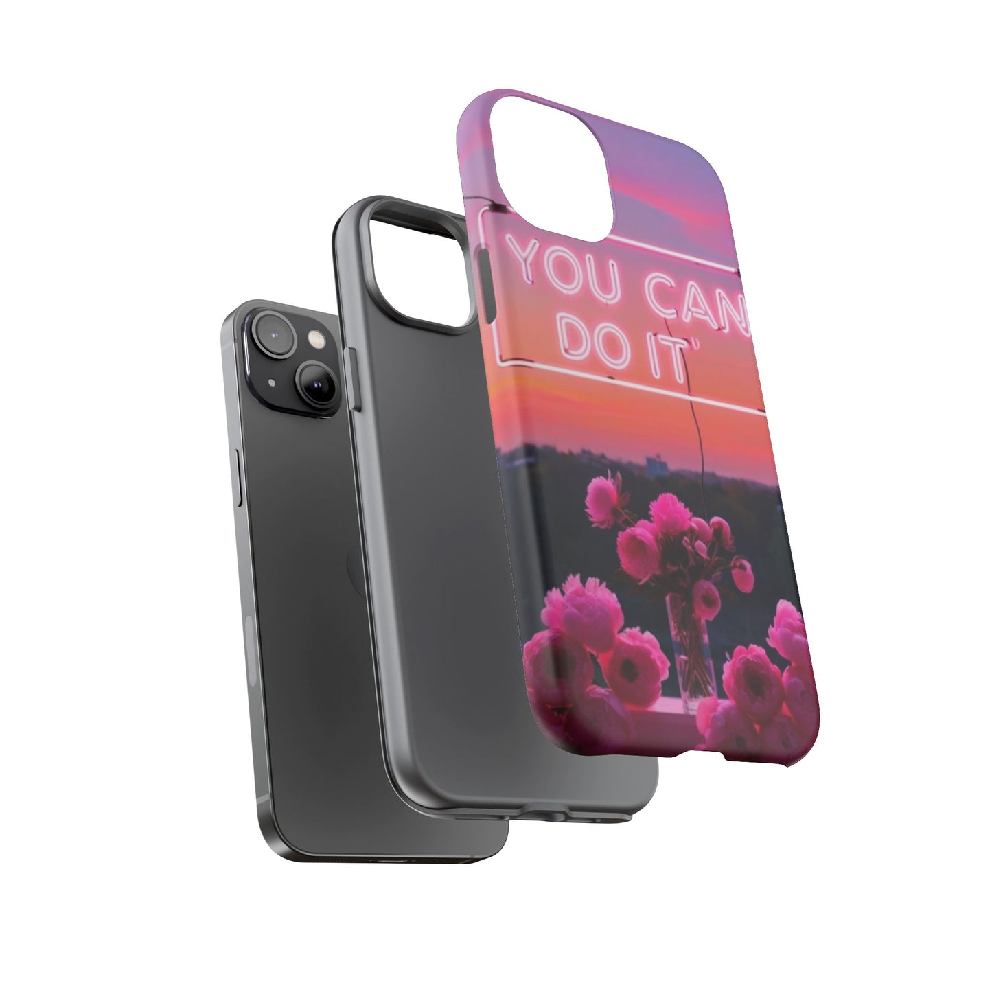 You can do it phone case bold words, soft strength