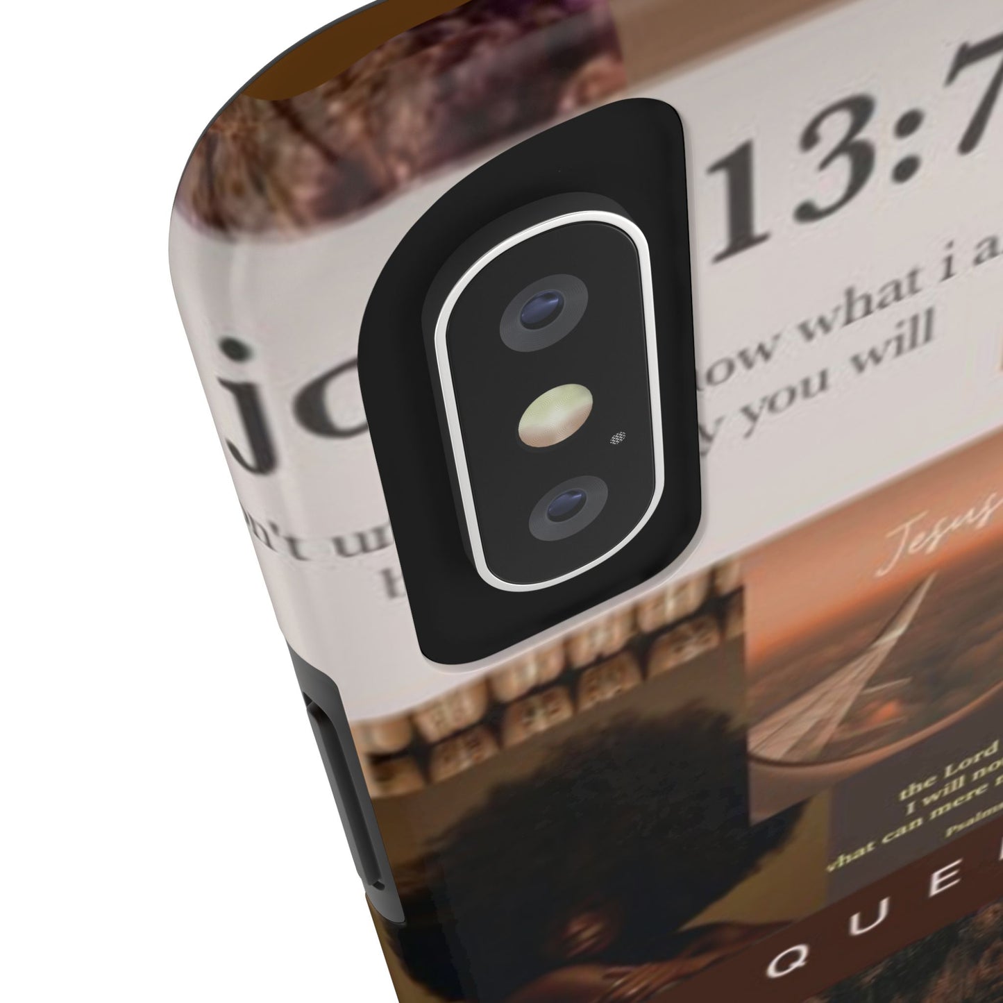 Jesus is King phone case identity, trust and power and every hold
