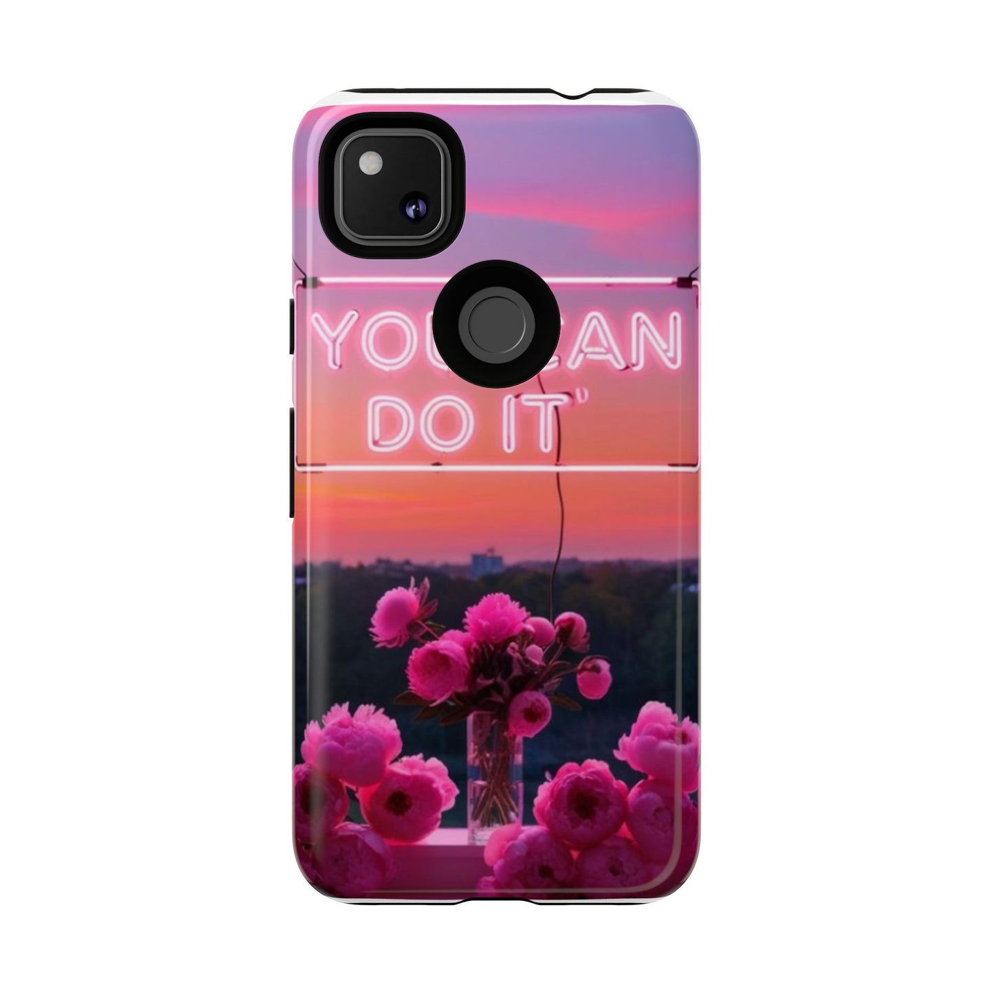 You can do it phone case bold words, soft strength