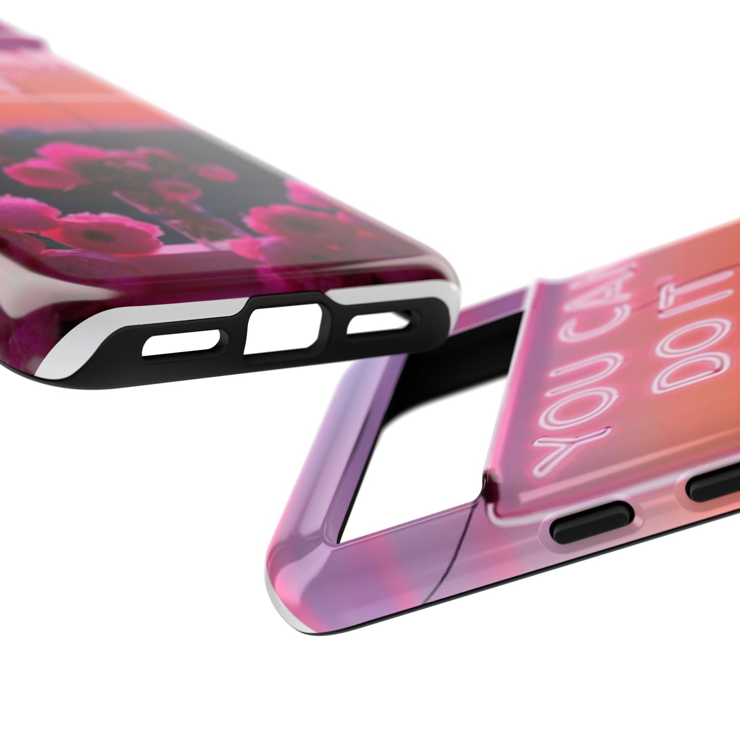 You can do it phone case bold words, soft strength