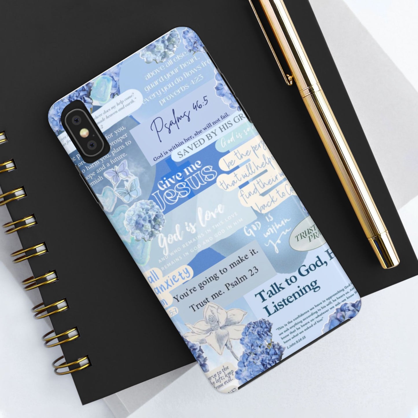 Talk to God he’s listening phone cases