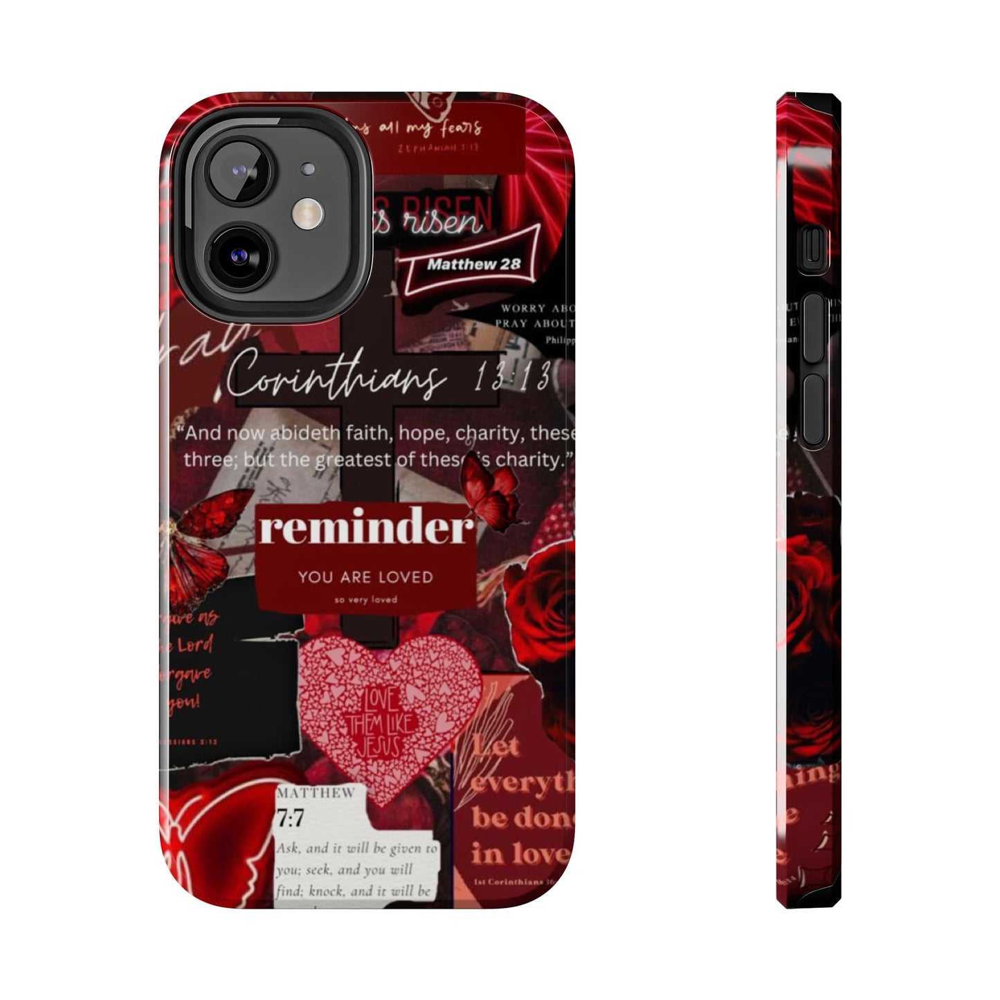 You are loved phone case, faith, love, and bold truth