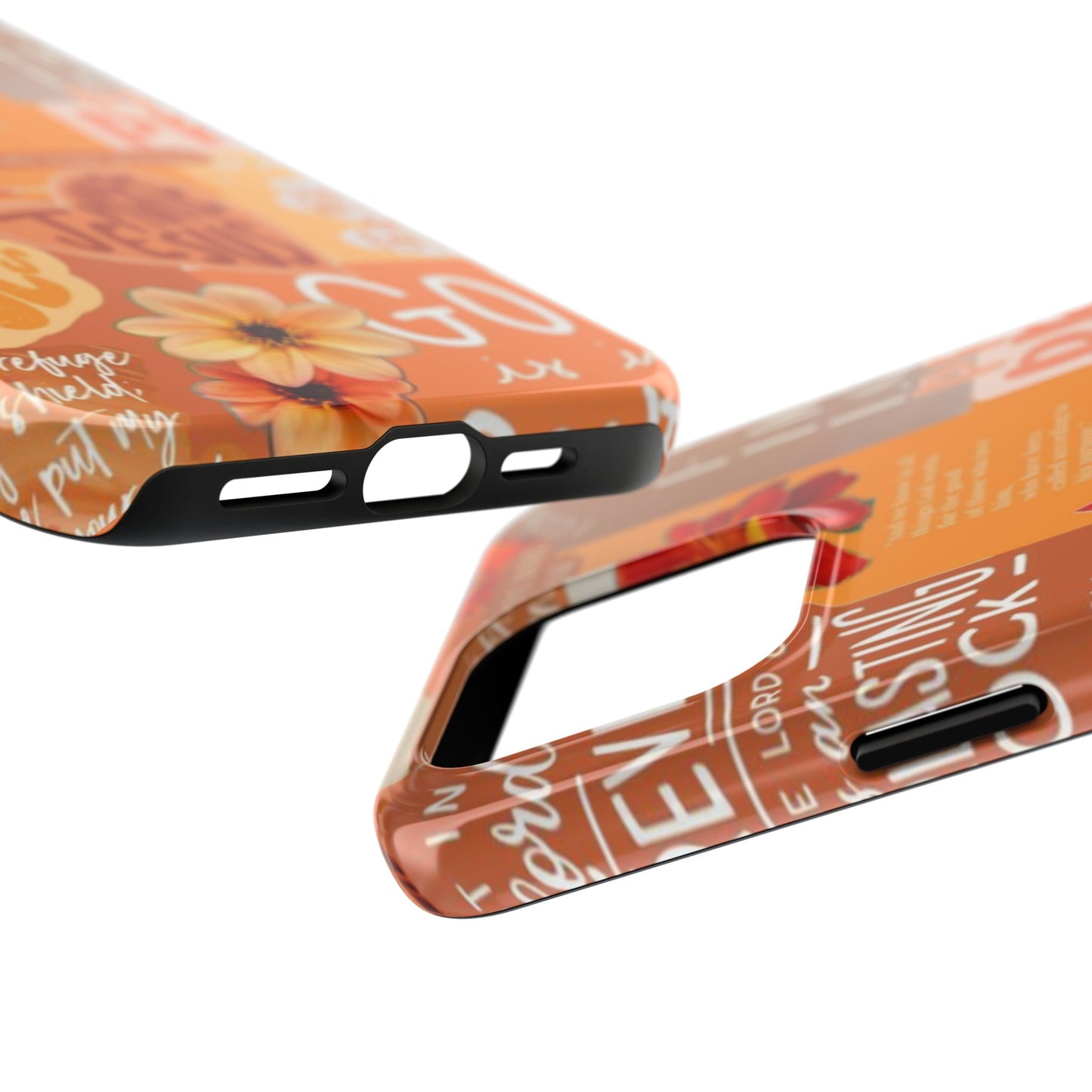 God is in control phone case, bright, bold and prayer filled