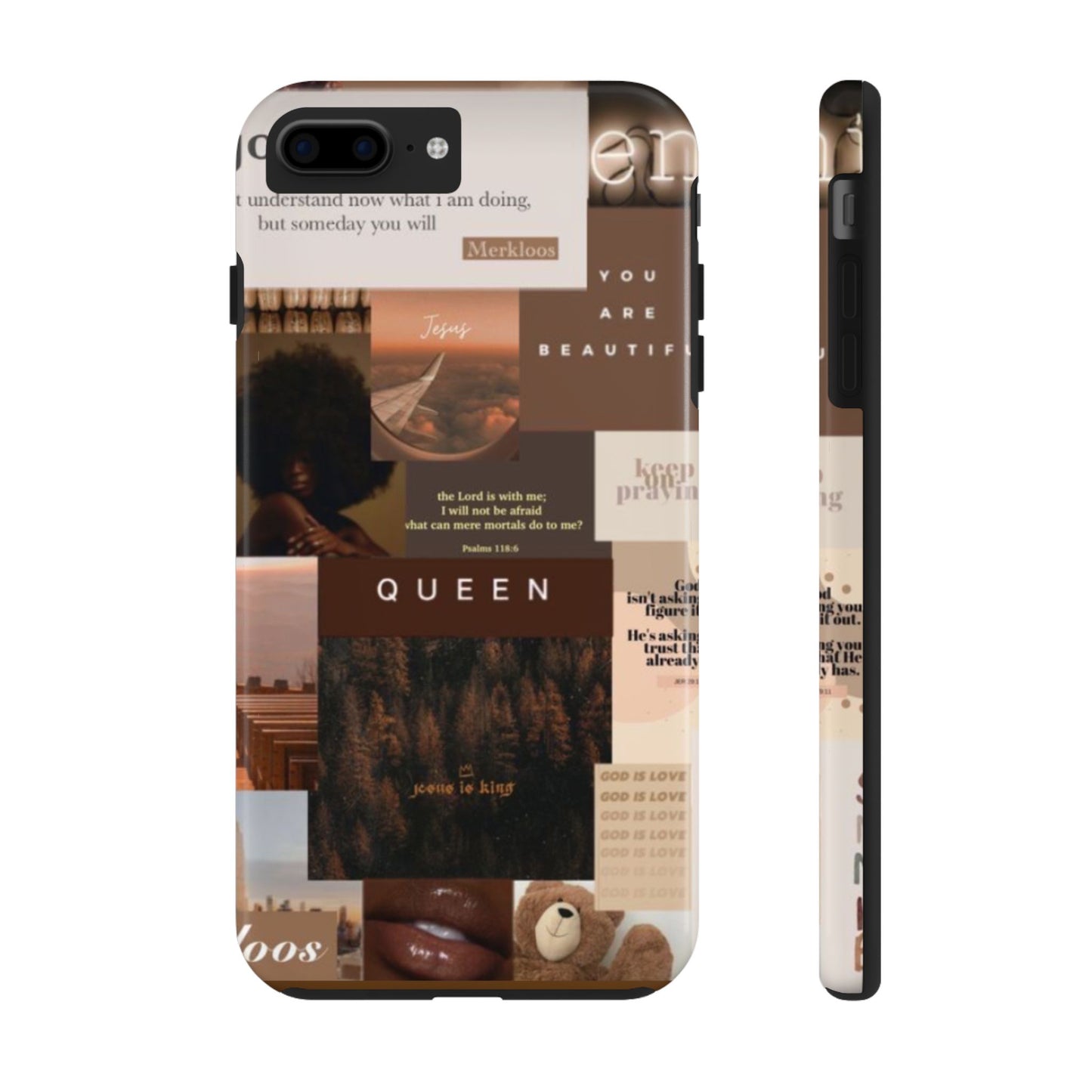 Jesus is King phone case identity, trust and power and every hold