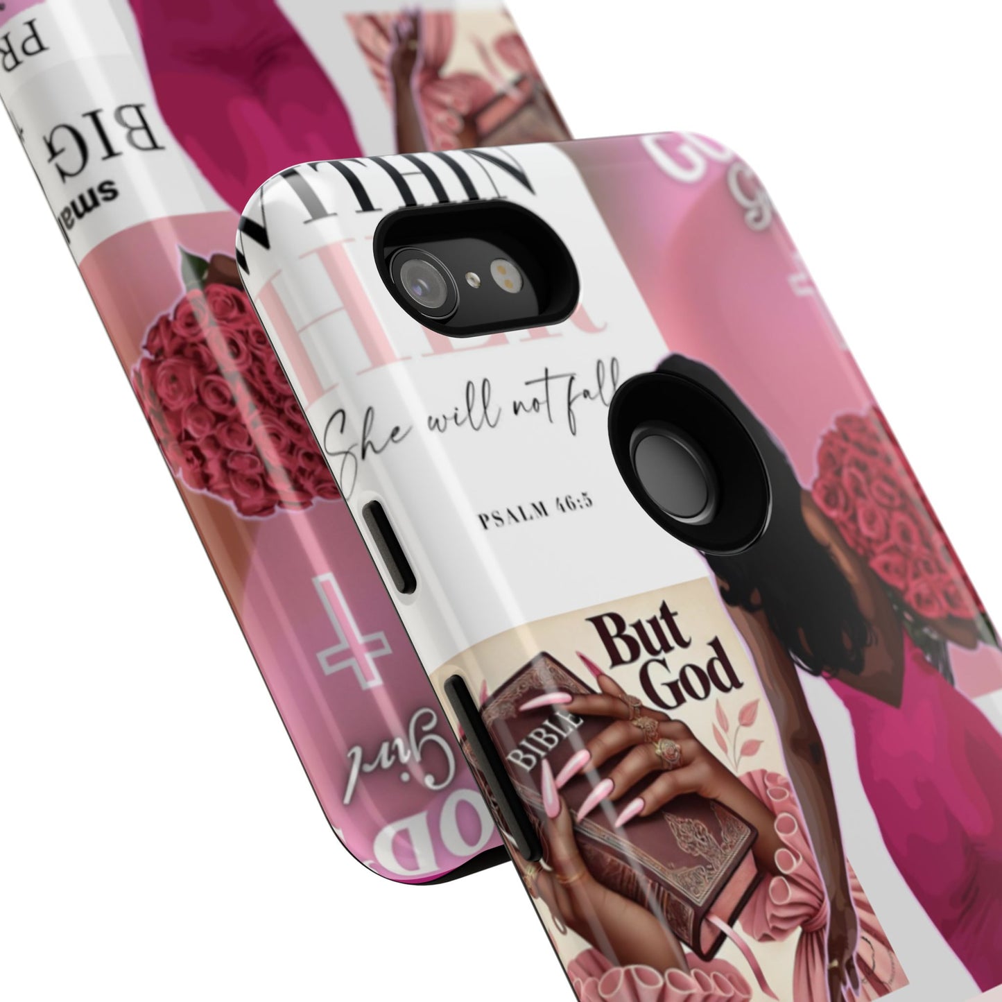 Same girl new game glow up with God phone case