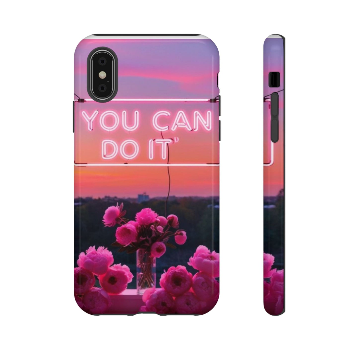 You can do it phone case bold words, soft strength
