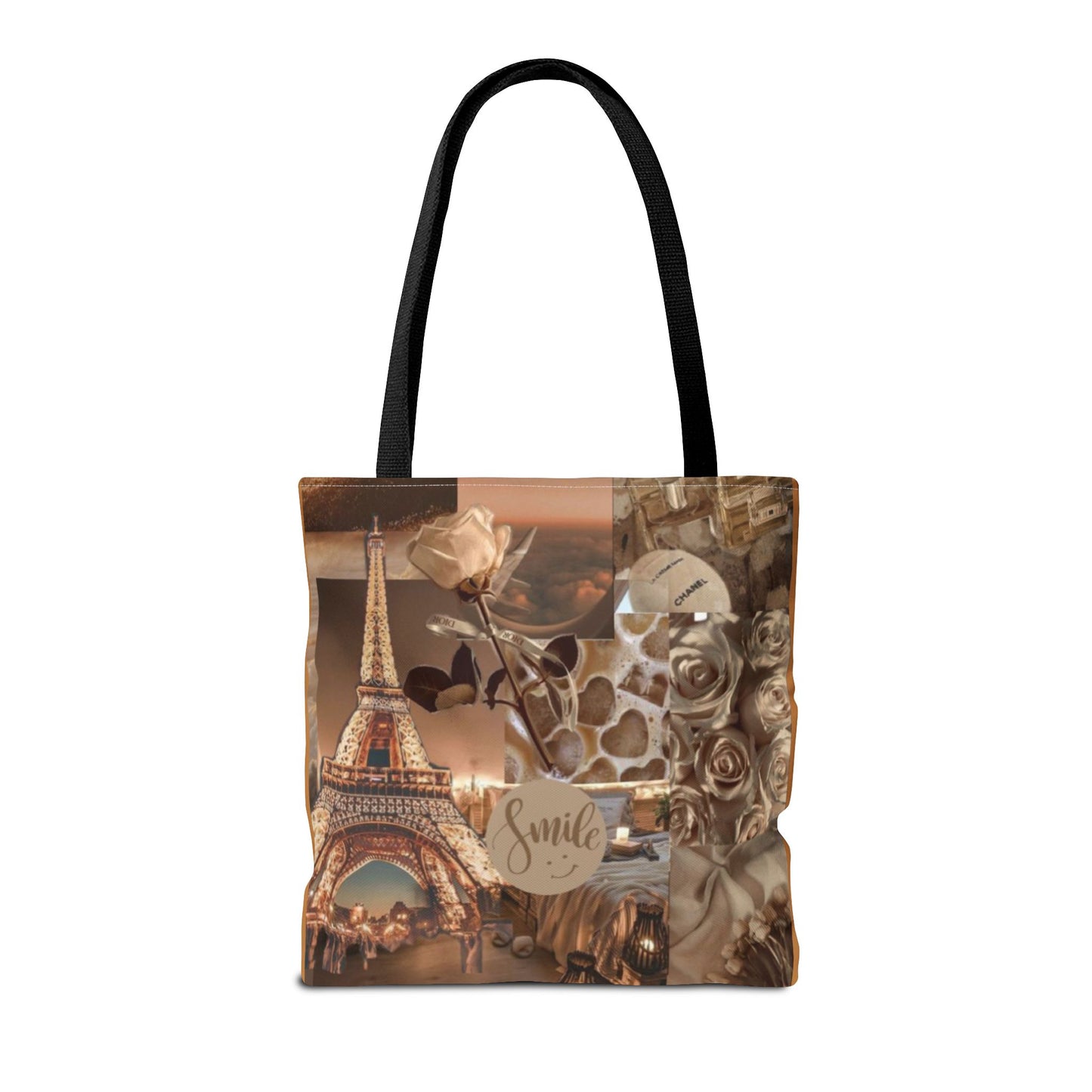 Chic Eiffel Tower Tote Bag - Stylish AOP Design for Everyday Use