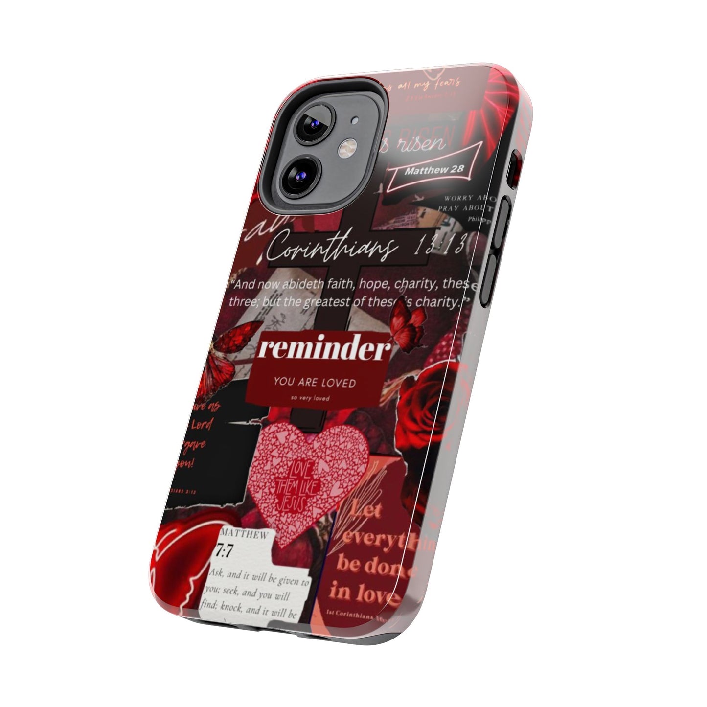 You are loved phone case, faith, love, and bold truth