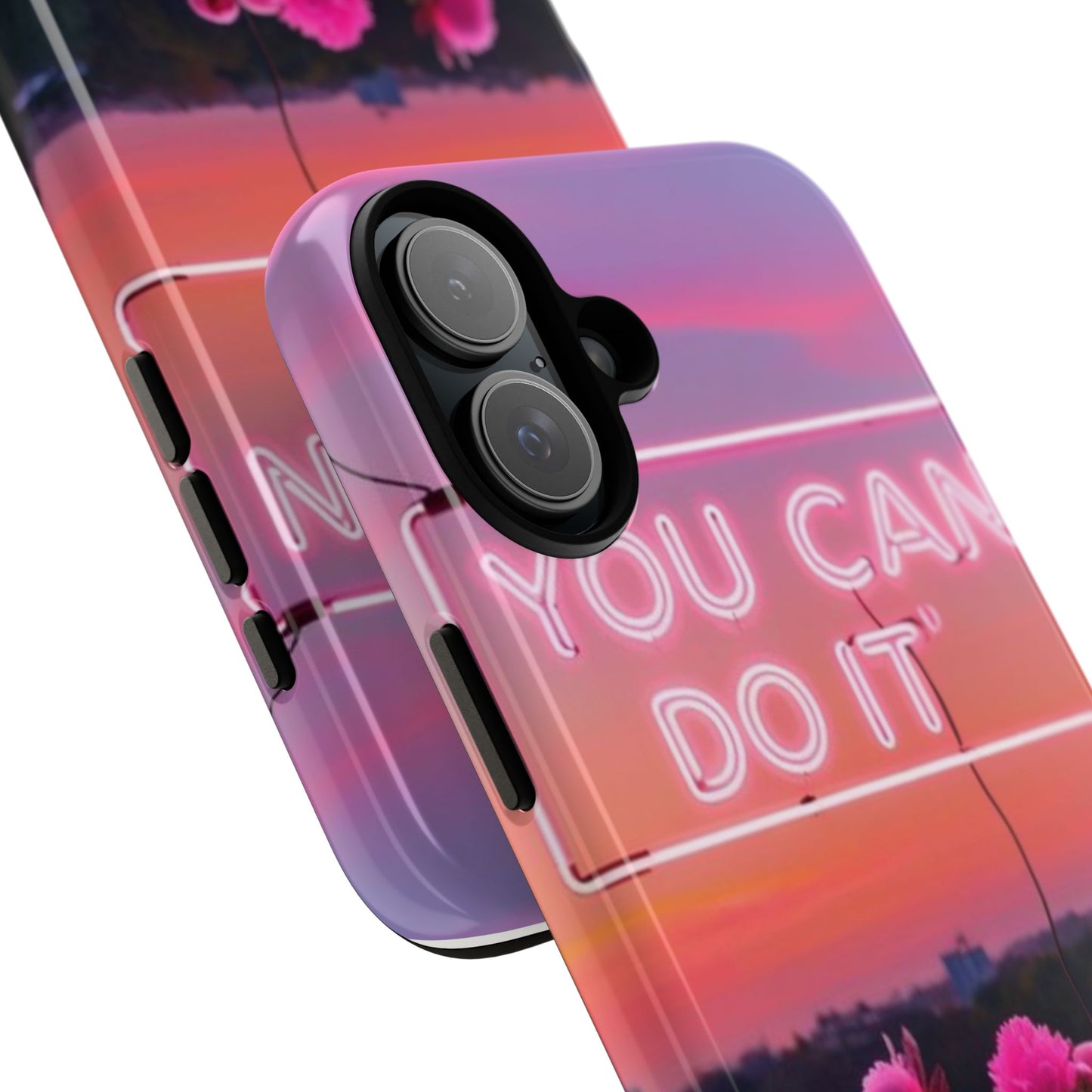 You can do it phone case bold words, soft strength