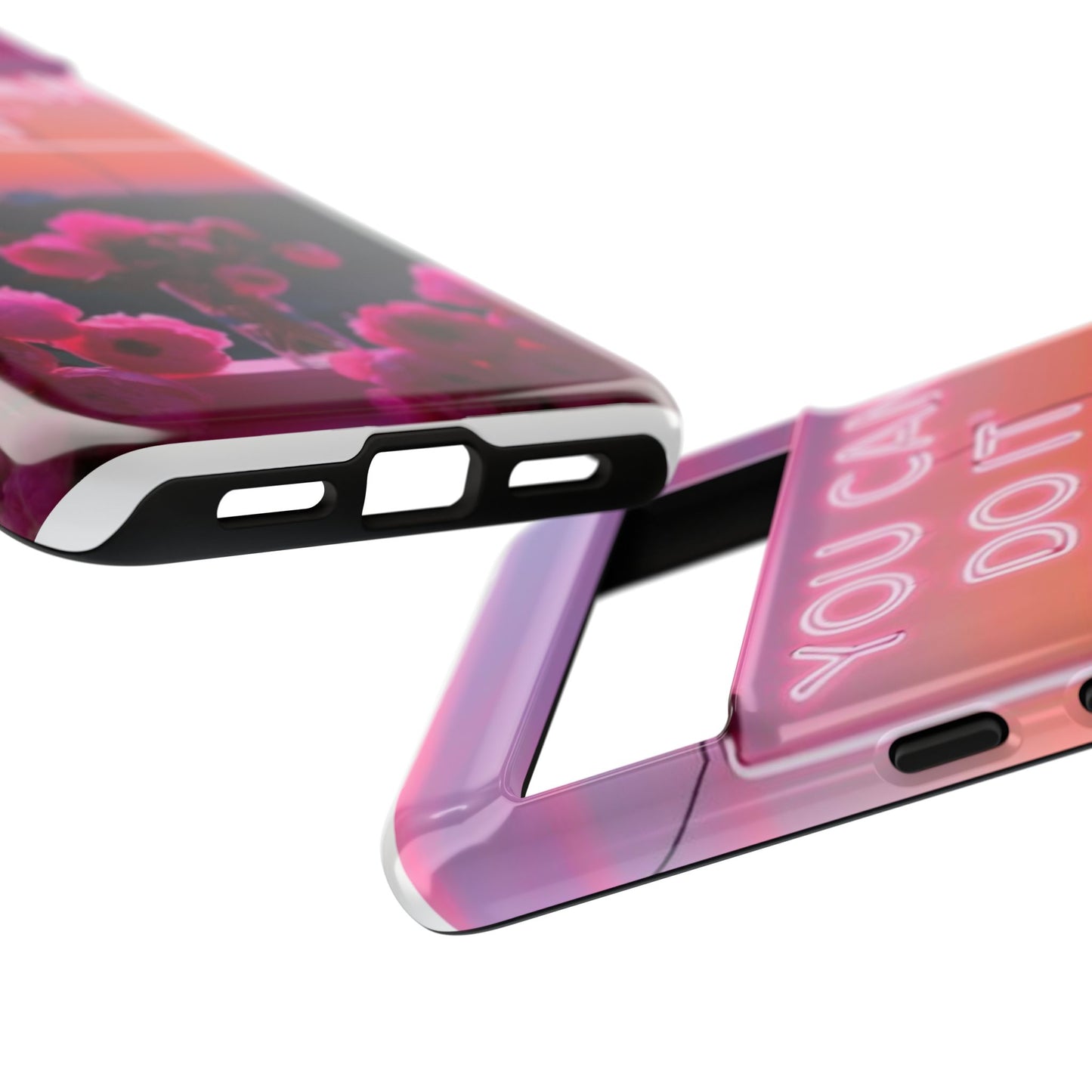 You can do it phone case bold words, soft strength