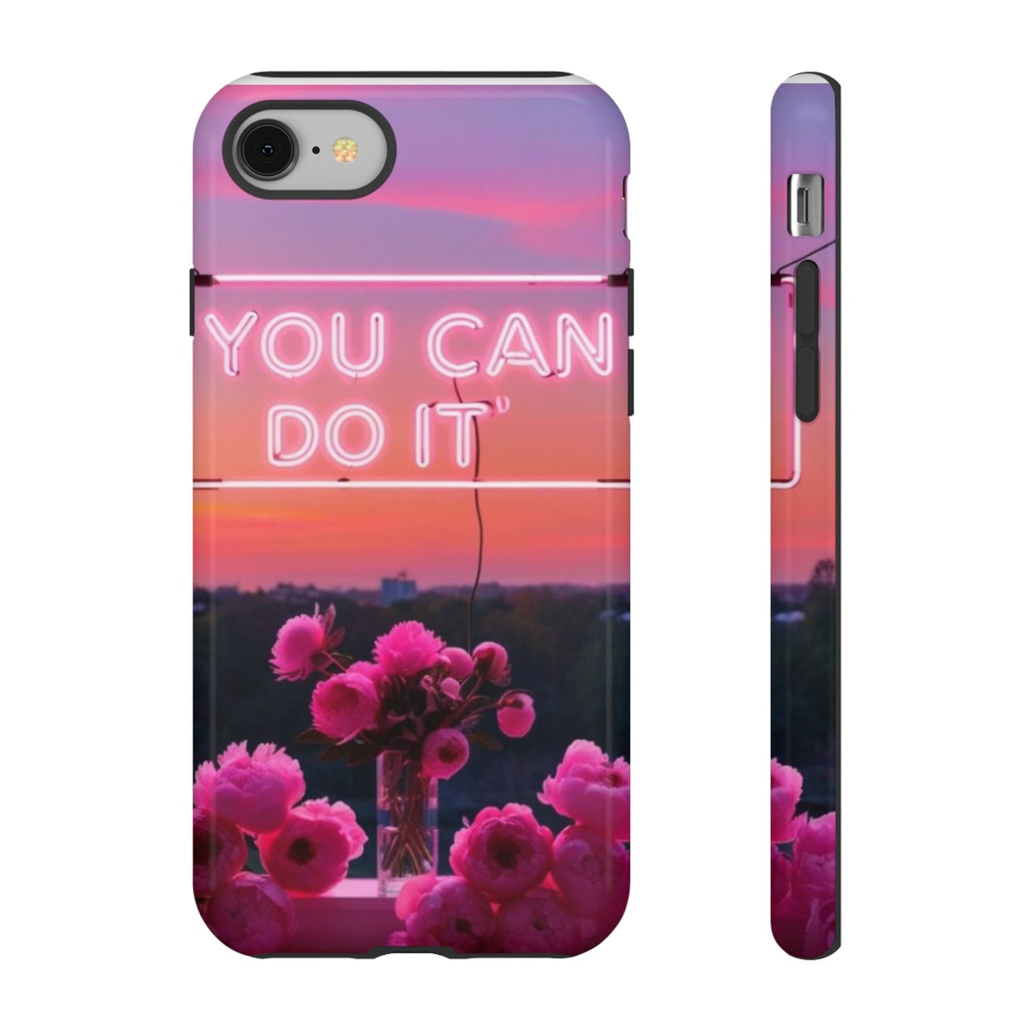 You can do it phone case bold words, soft strength