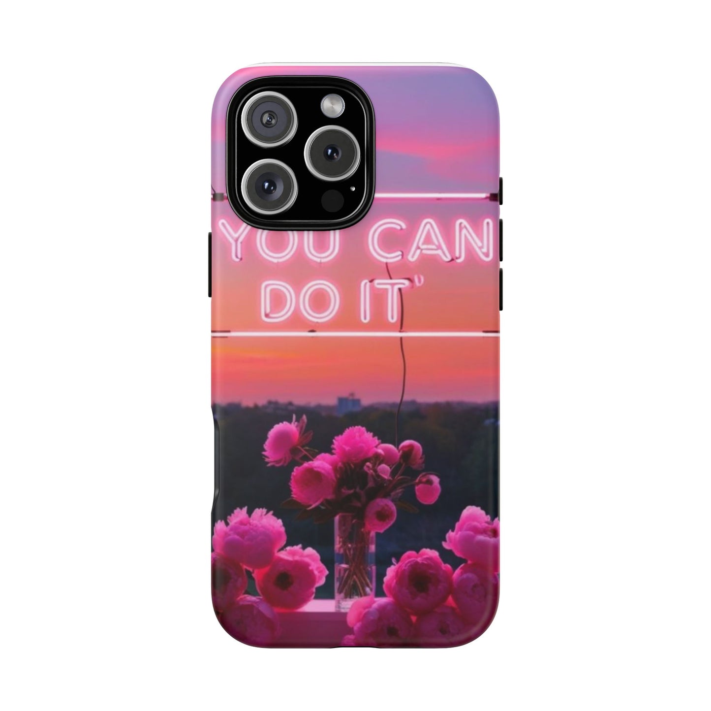 You can do it phone case bold words, soft strength