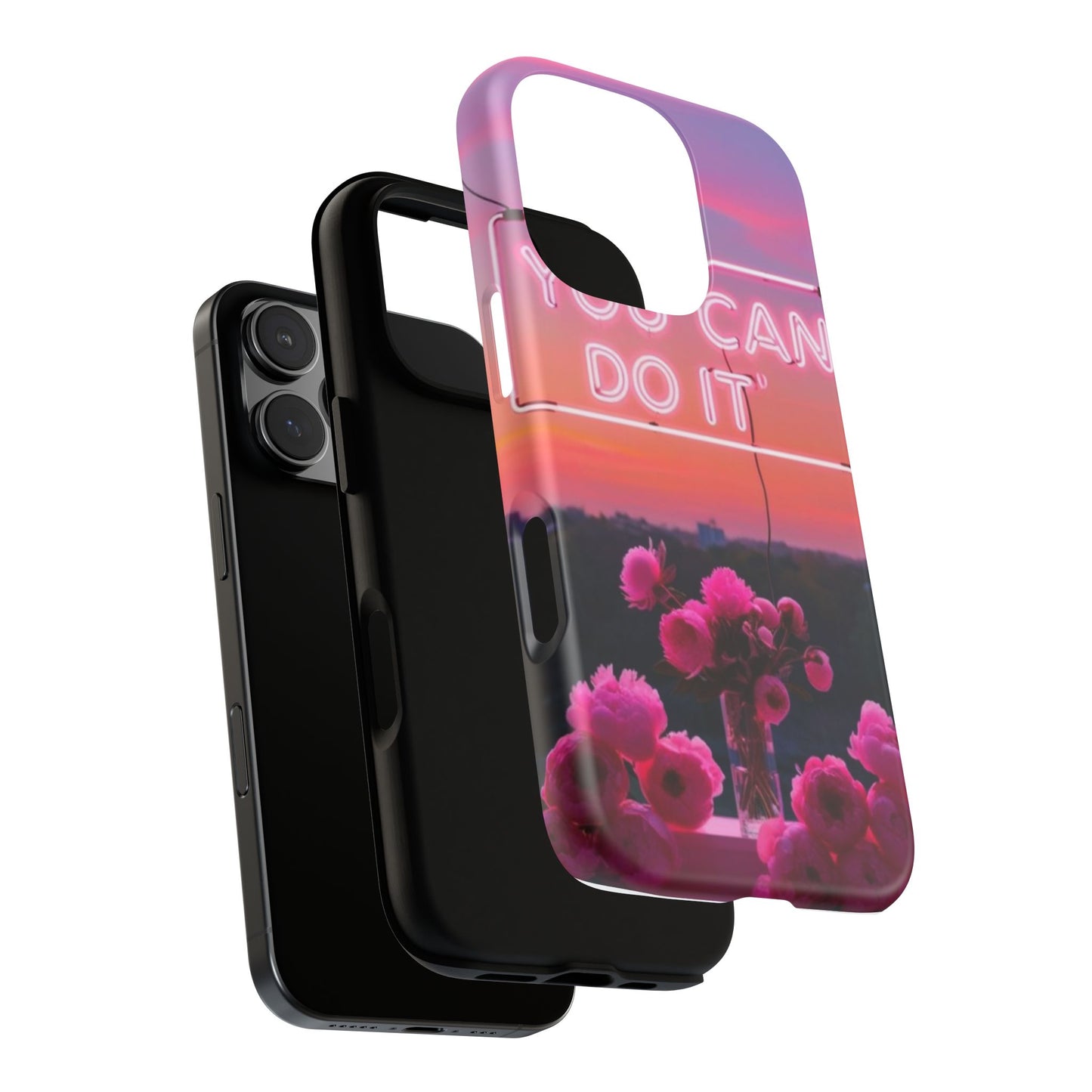 You can do it phone case bold words, soft strength