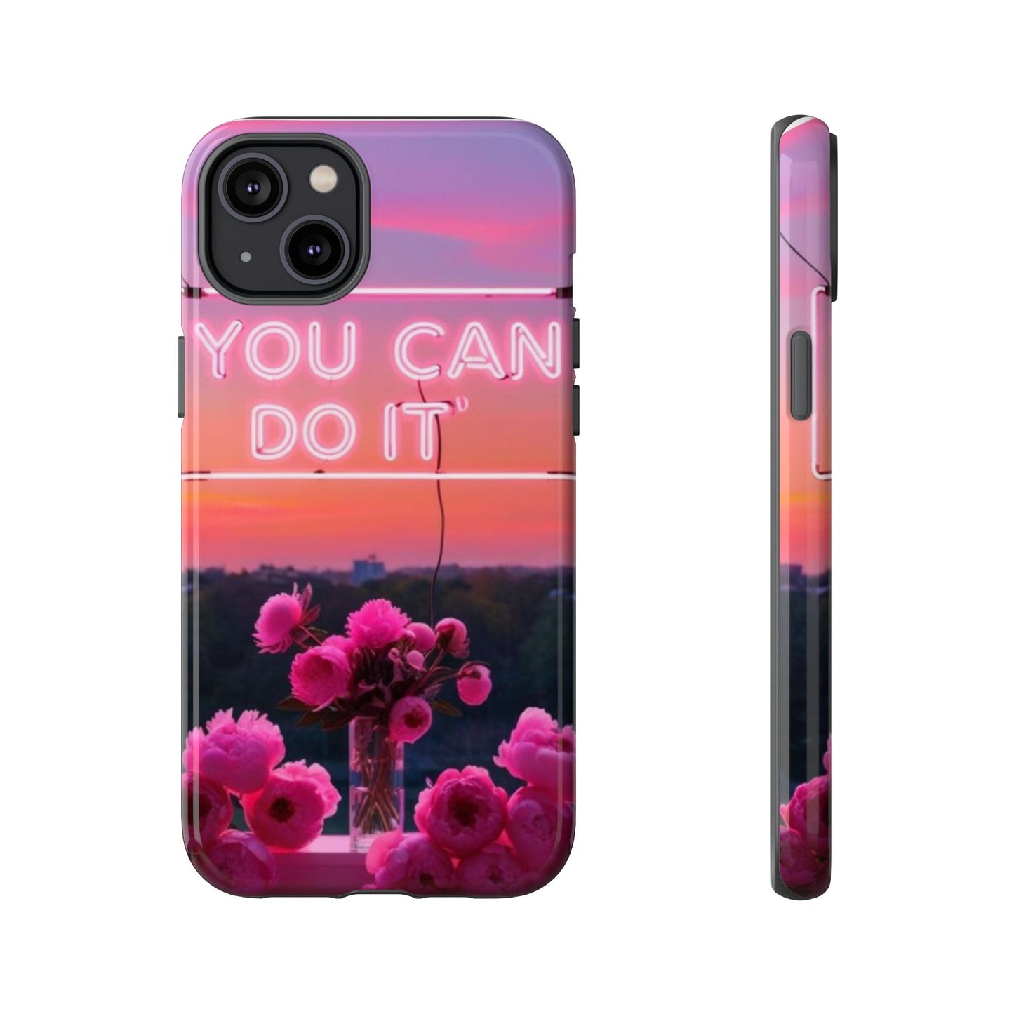 You can do it phone case bold words, soft strength