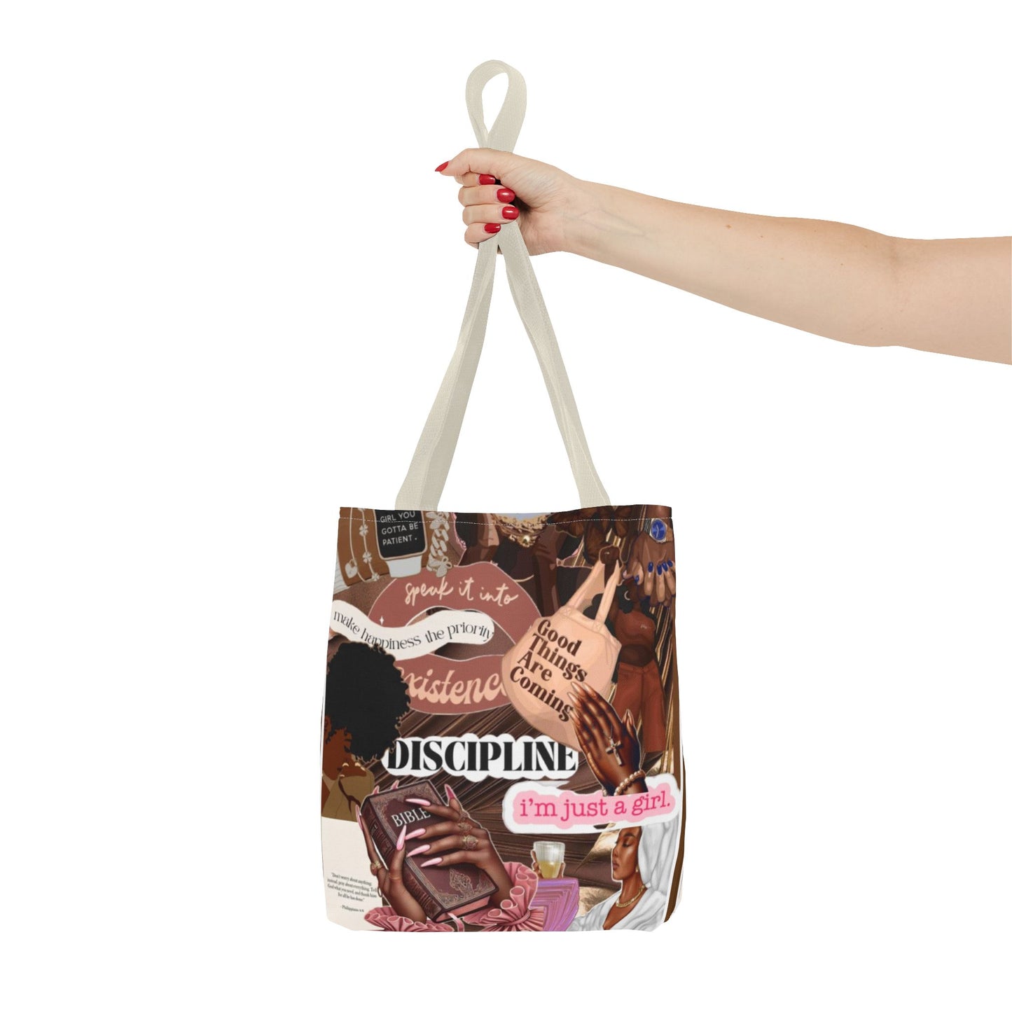 Empowerment Tote Bag - Discipline & Inspiration