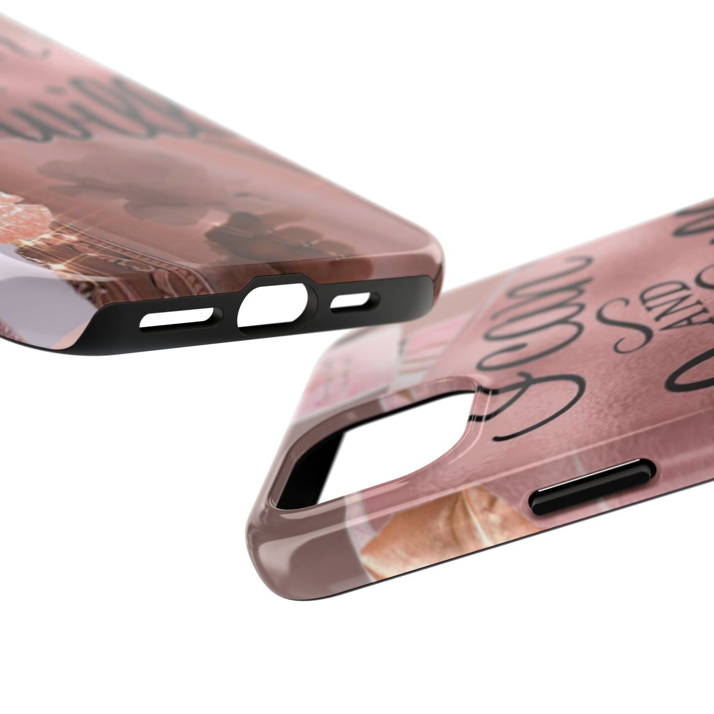 I can and I will  phone case faith, focus, and fierceness