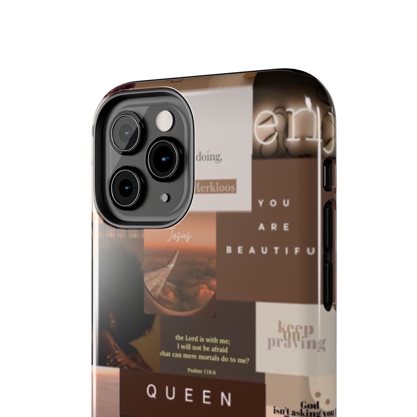 Jesus is King phone case identity, trust and power and every hold