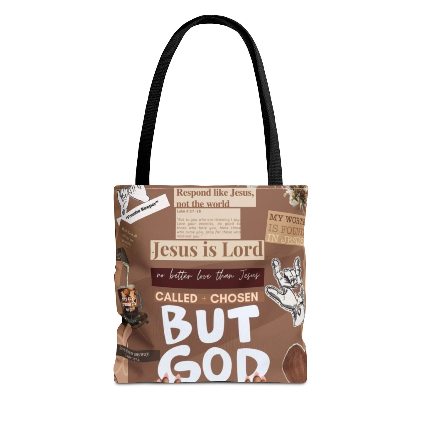 Inspirational Christian Tote Bag - 'Jesus is Lord' Design