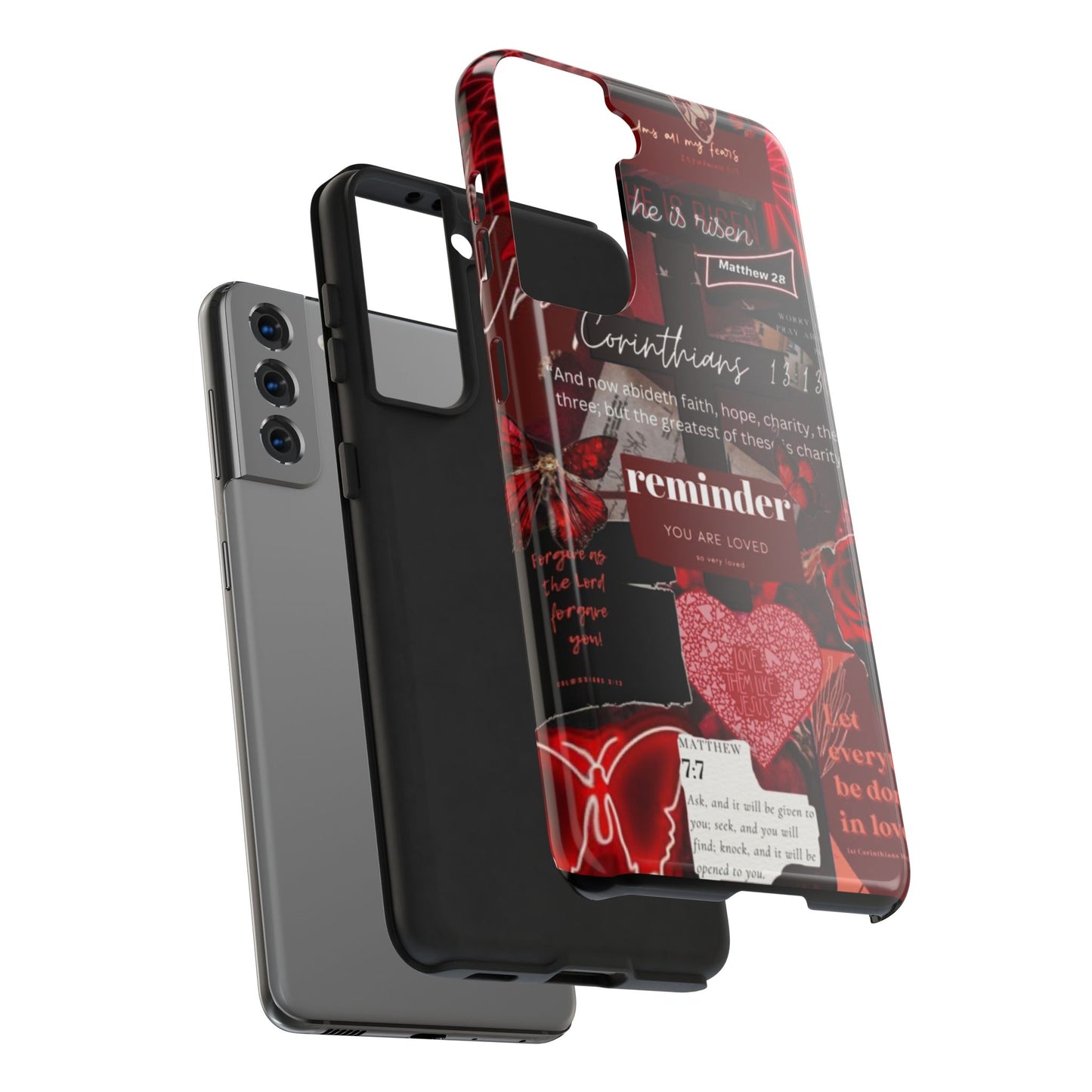 You are loved phone case, faith, love, and bold truth