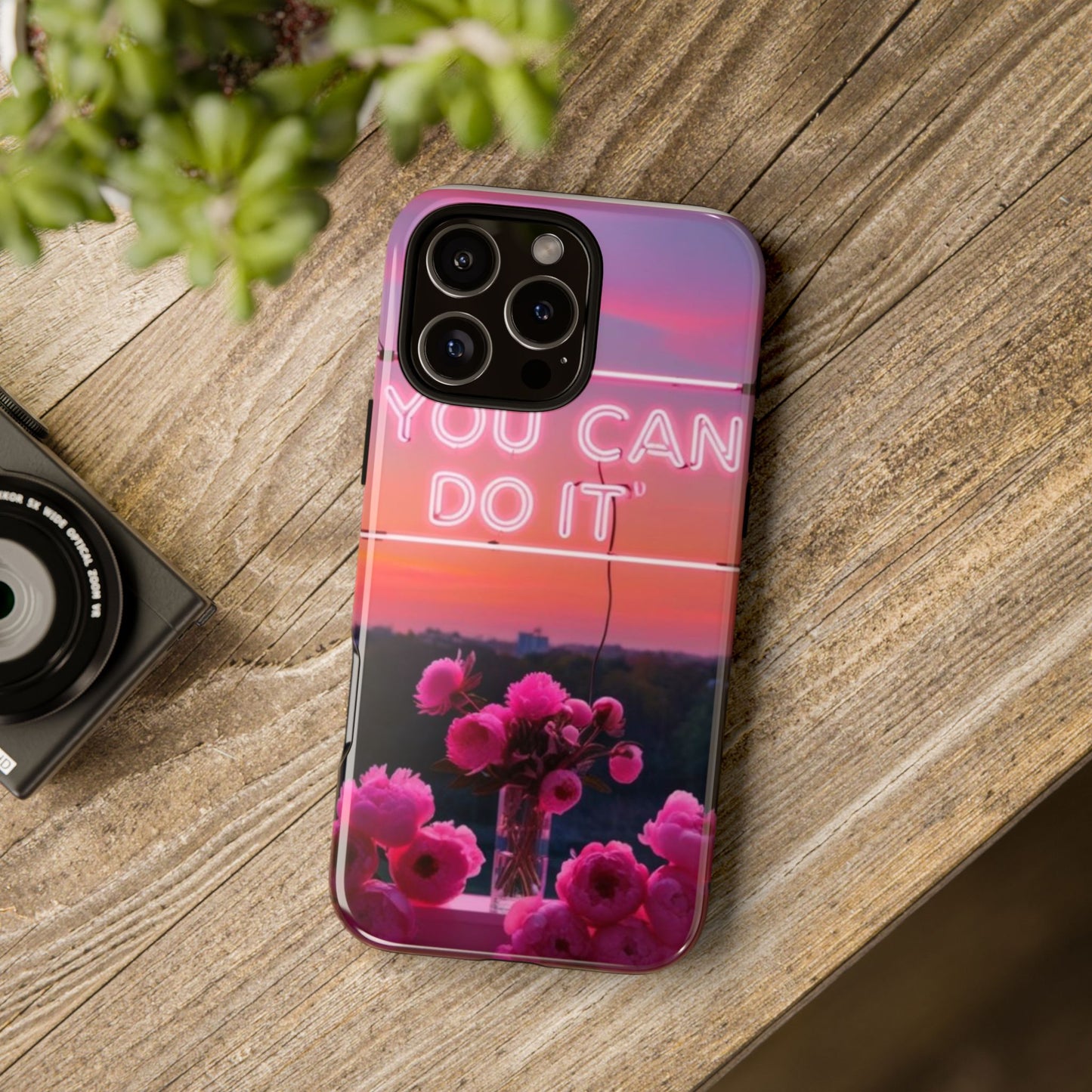 You can do it phone case bold words, soft strength