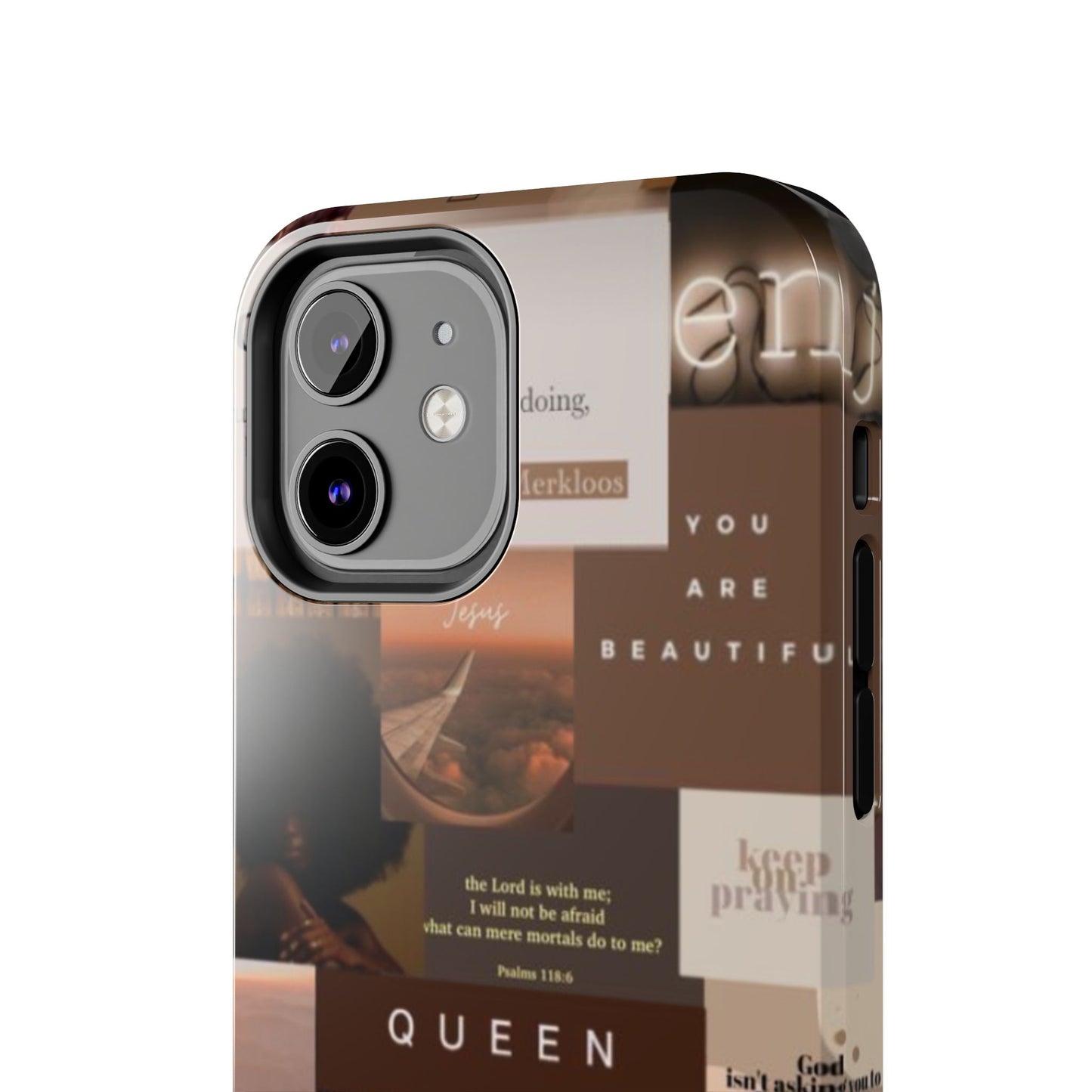 Jesus is King phone case identity, trust and power and every hold