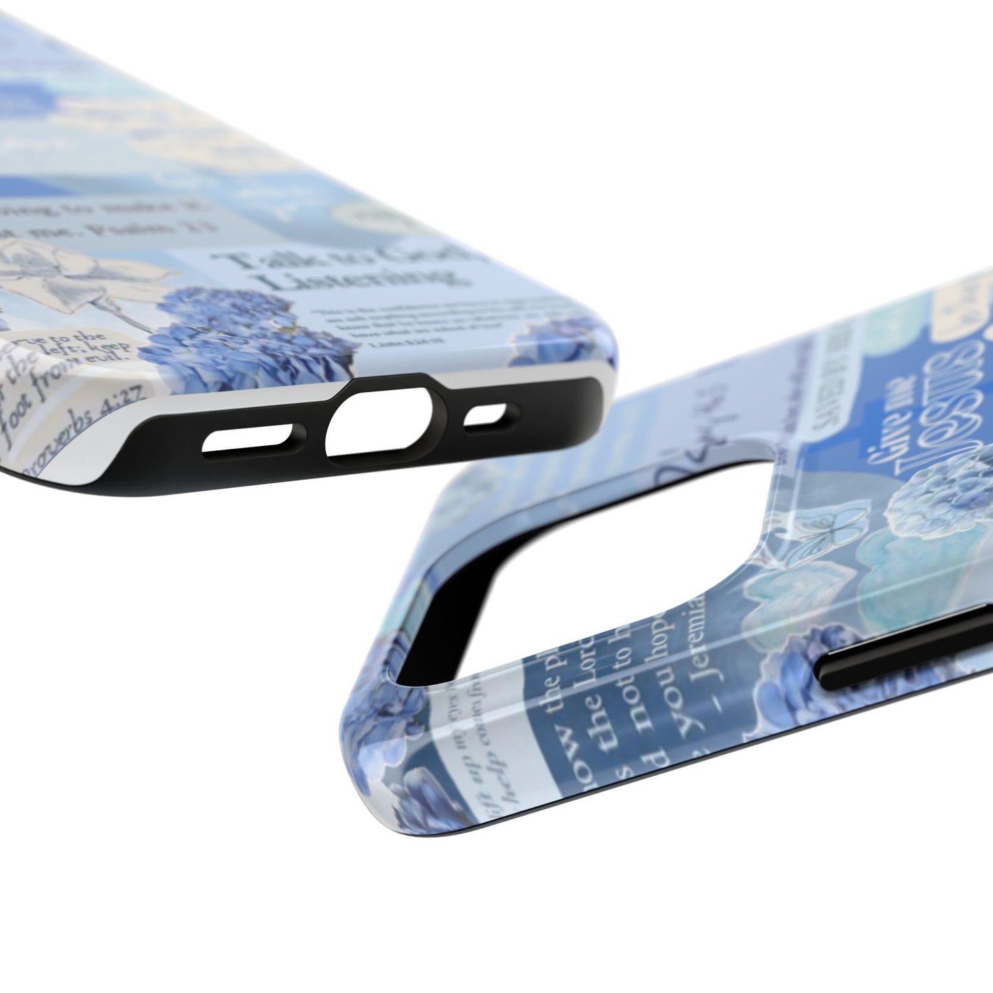 Talk to God he’s listening phone cases