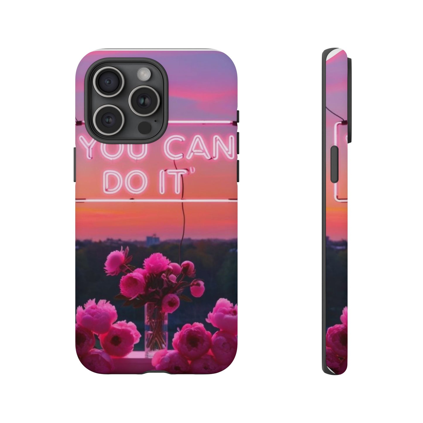 You can do it phone case bold words, soft strength