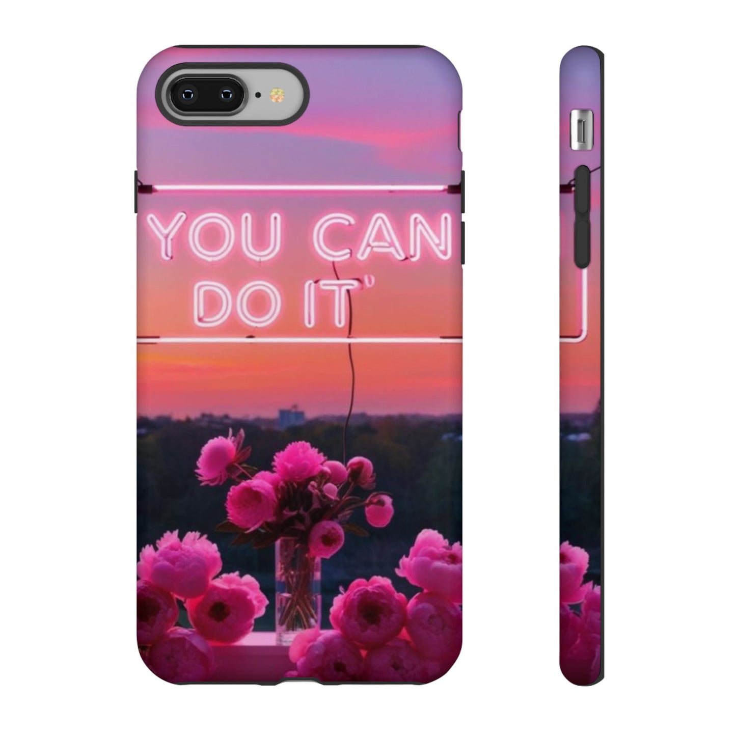 You can do it phone case bold words, soft strength