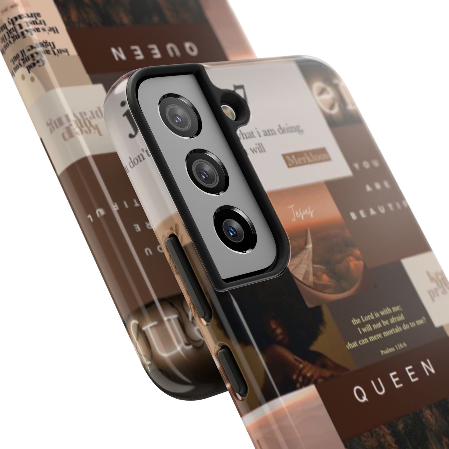 Jesus is King phone case identity, trust and power and every hold