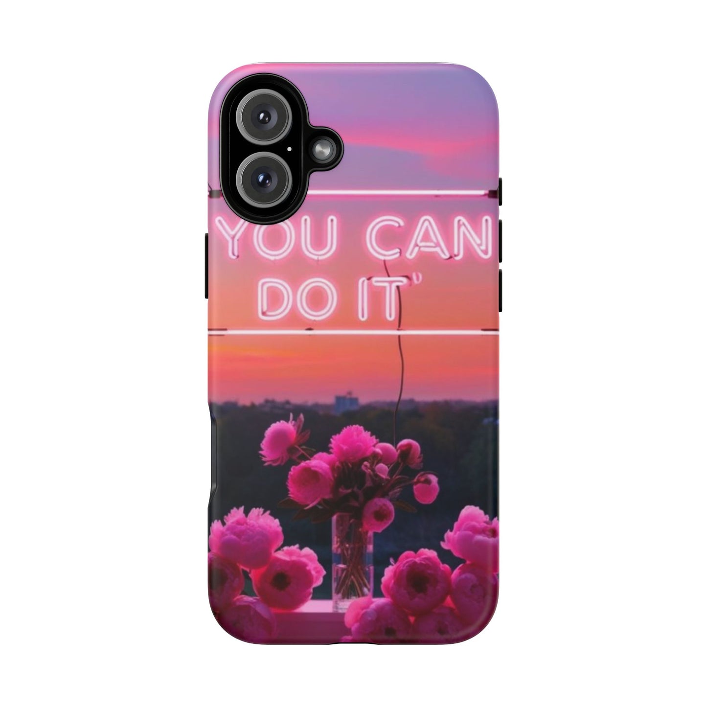 You can do it phone case bold words, soft strength