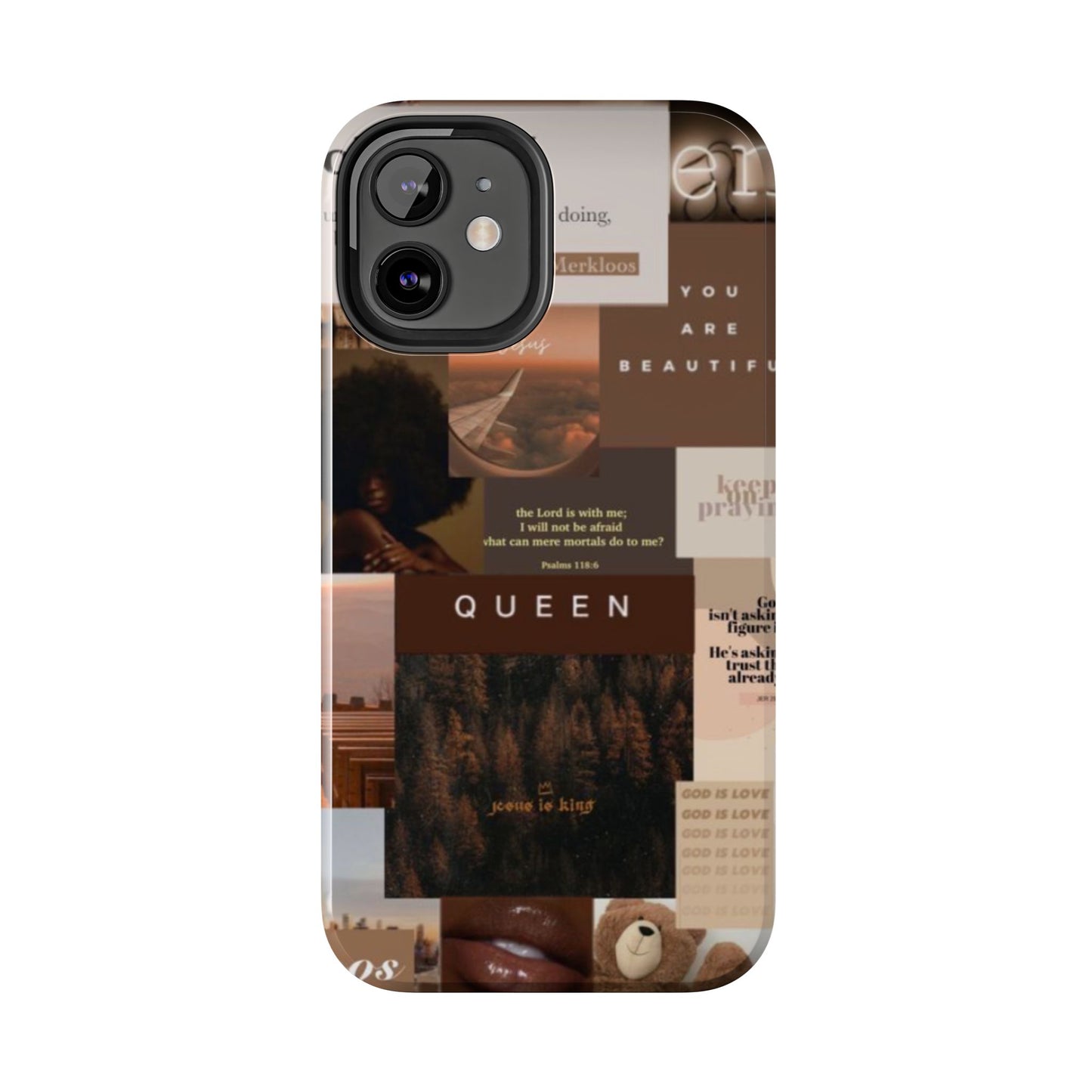Jesus is King phone case identity, trust and power and every hold