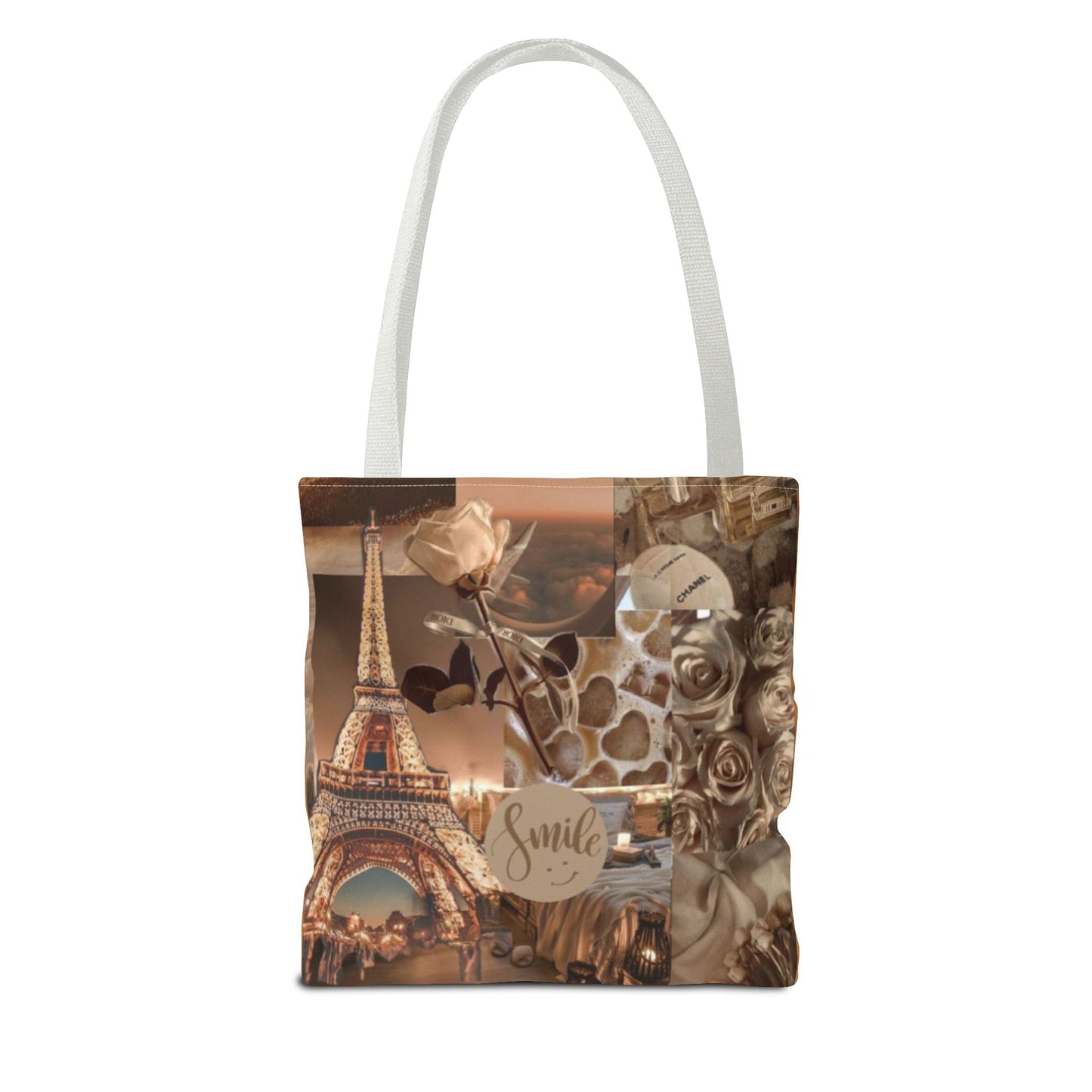 Chic Eiffel Tower Tote Bag - Stylish AOP Design for Everyday Use