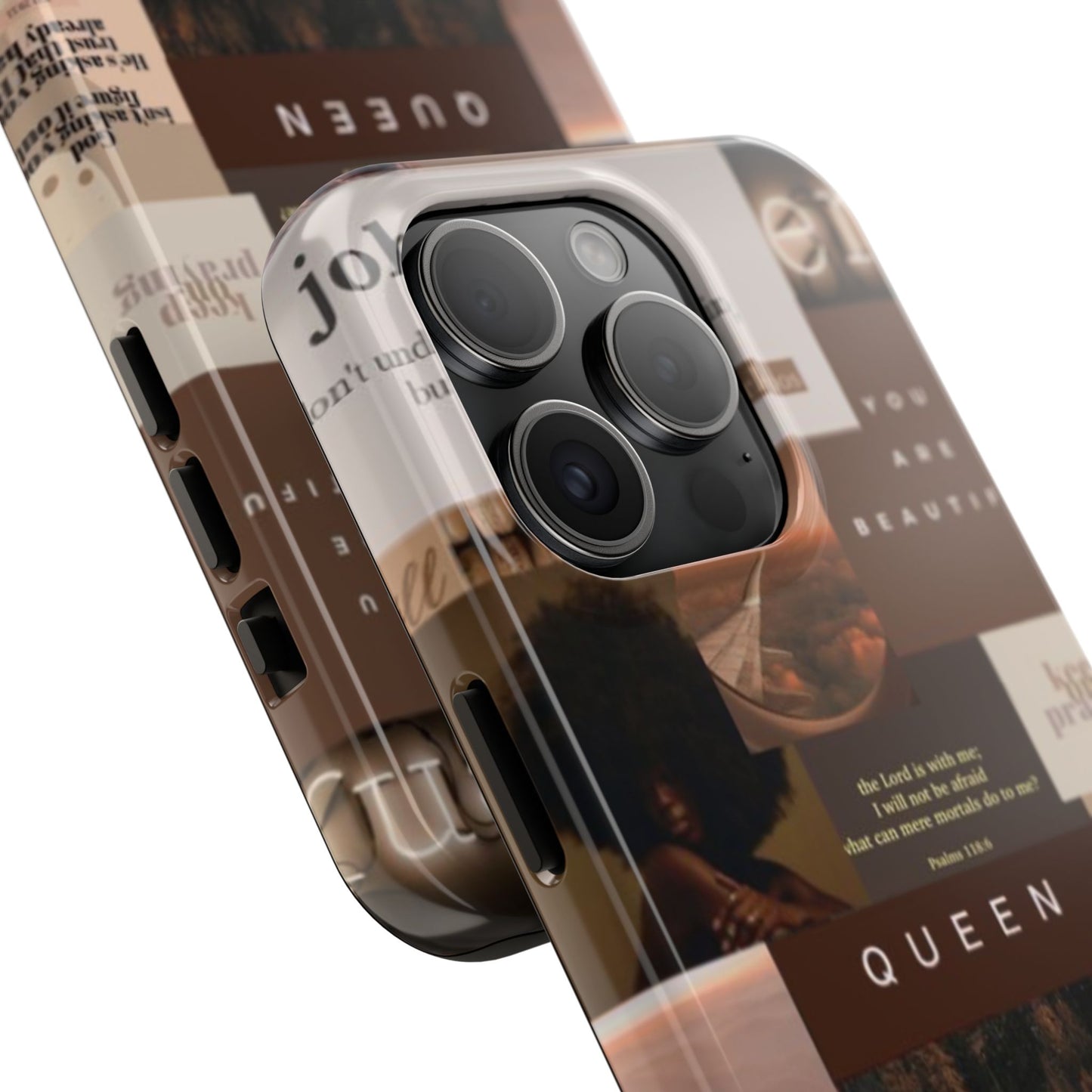 Jesus is King phone case identity, trust and power and every hold