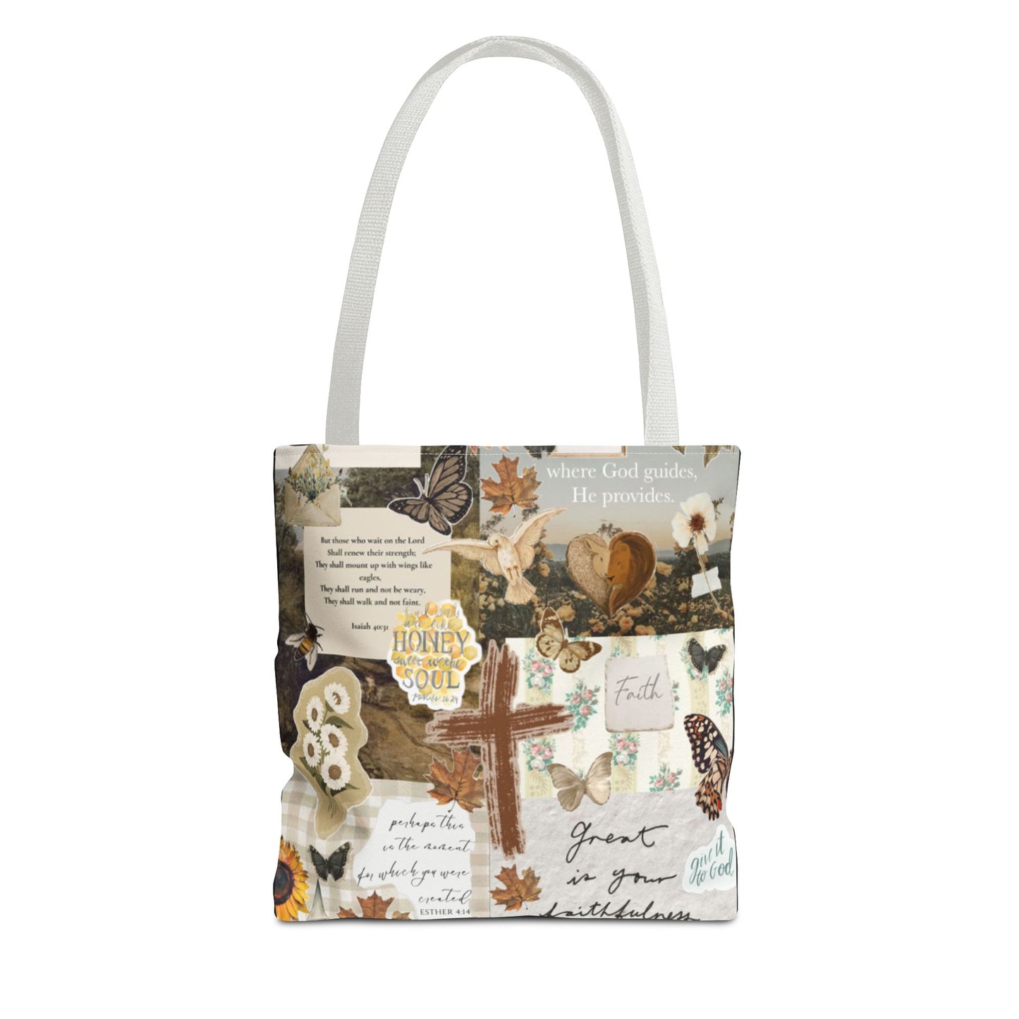 Inspirational Tote Bag for Faith and Hope