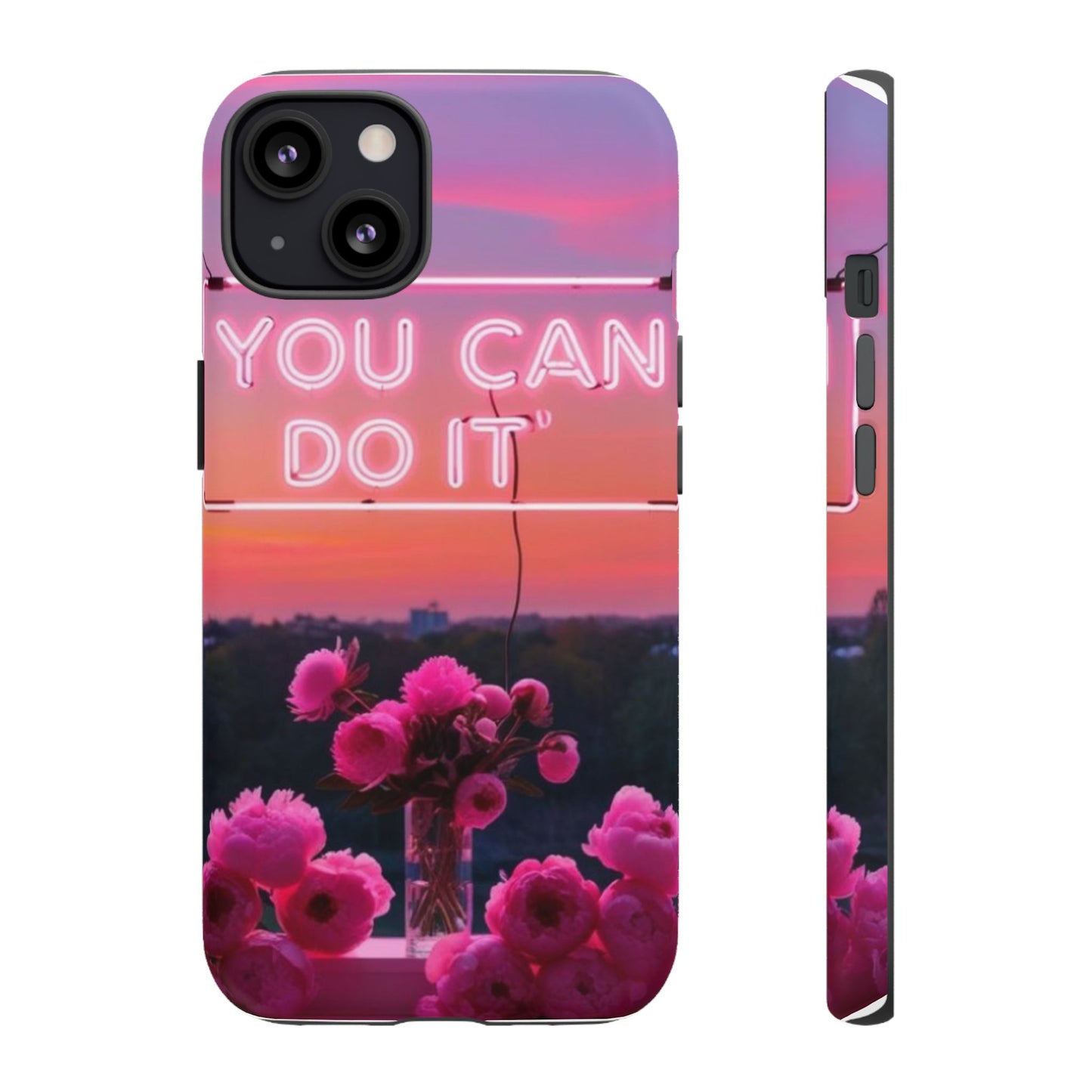 You can do it phone case bold words, soft strength