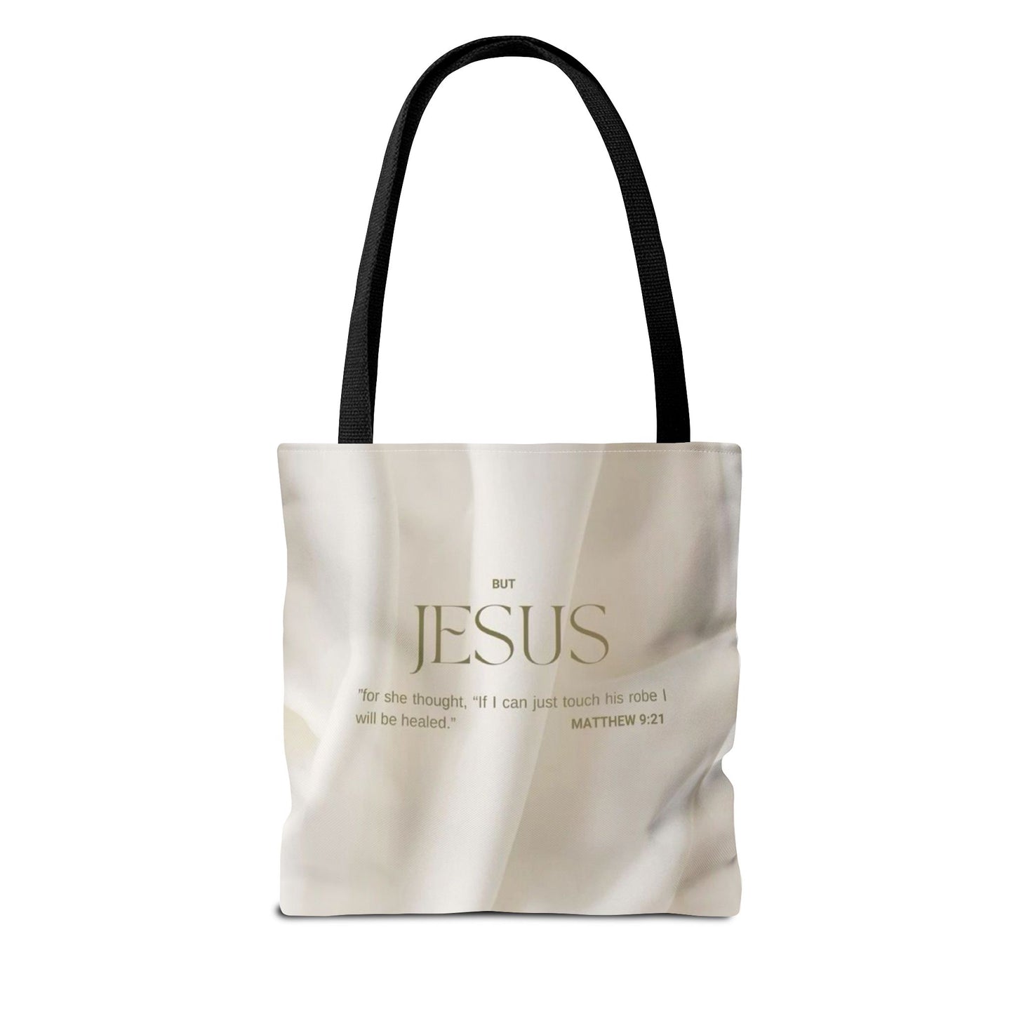 But Jesus healing scripture Tote Bag