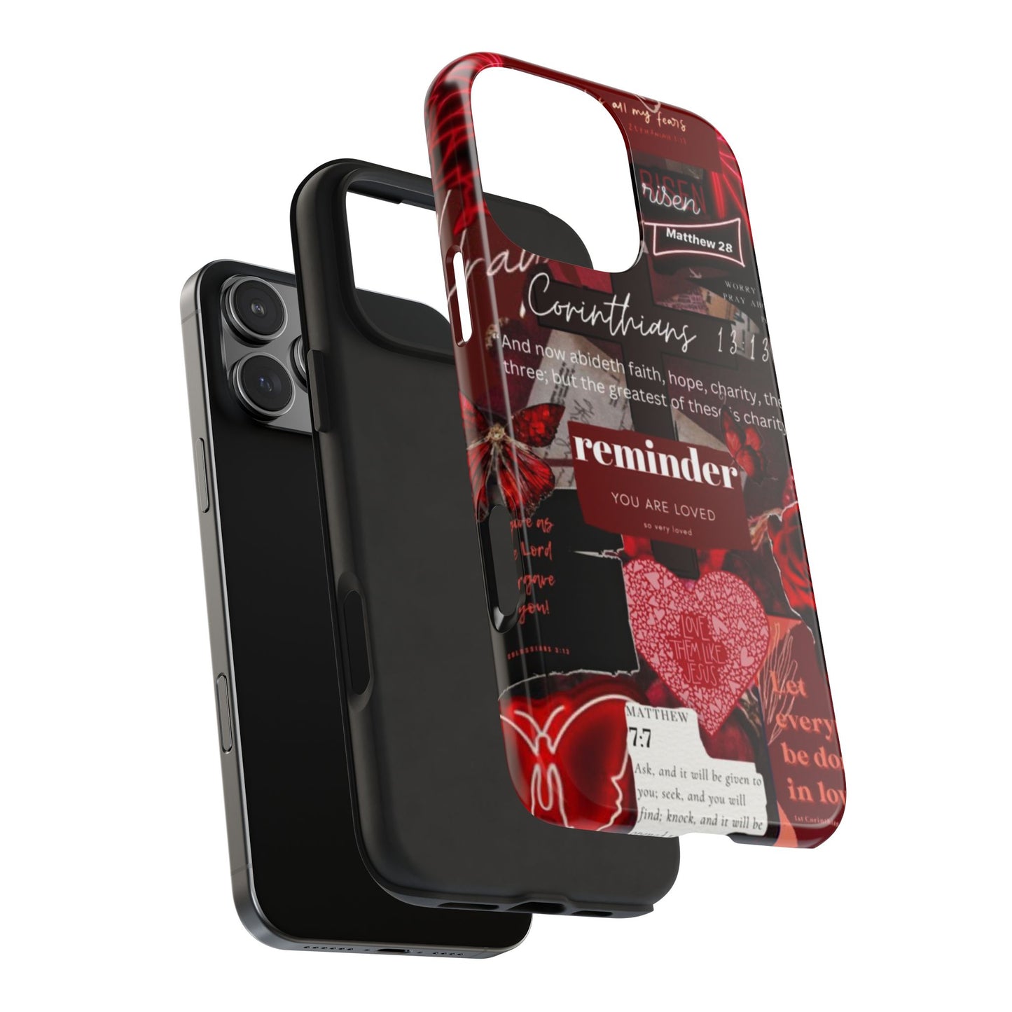 You are loved phone case, faith, love, and bold truth