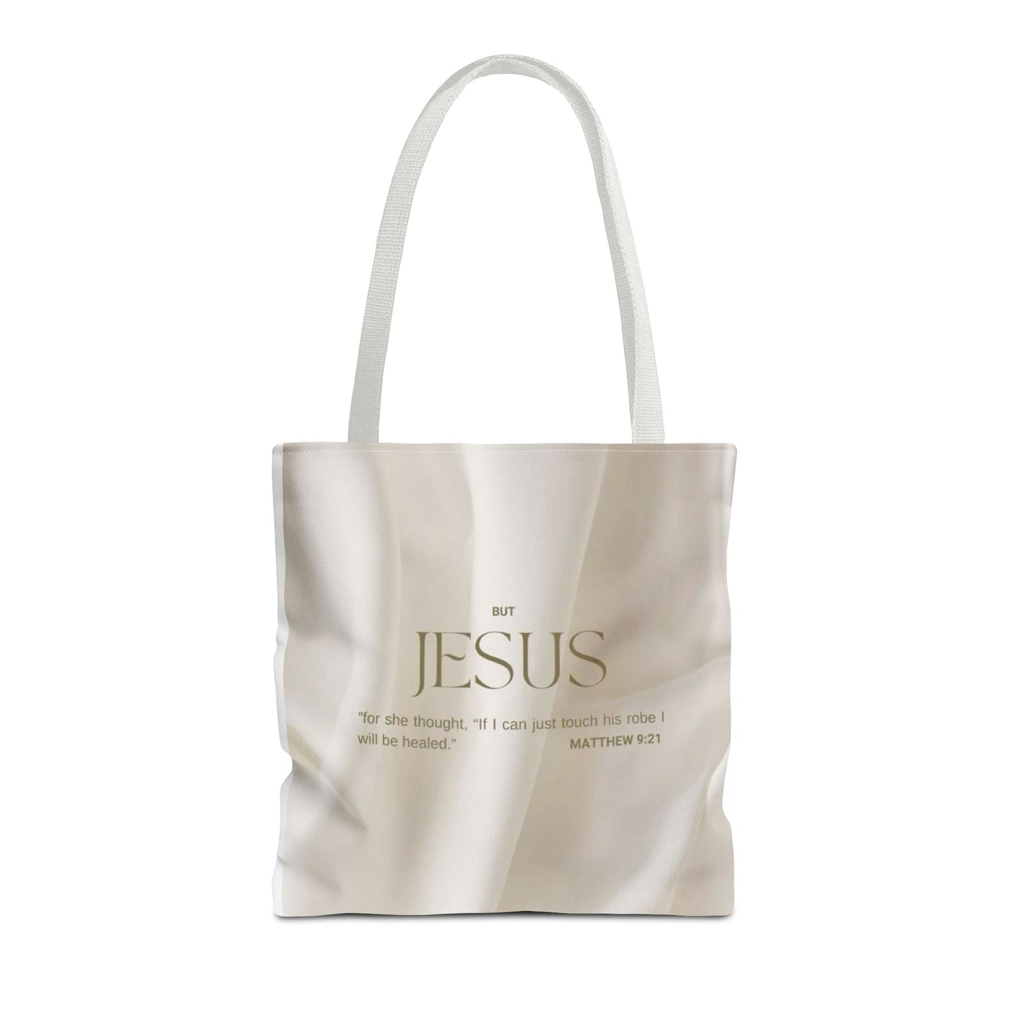 But Jesus healing scripture Tote Bag