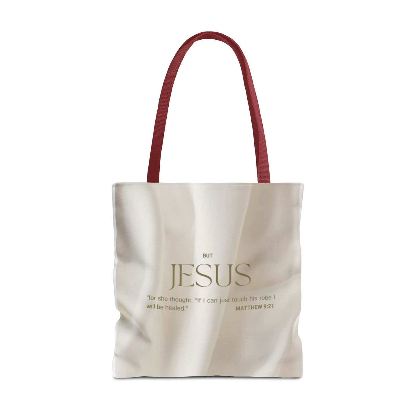 But Jesus healing scripture Tote Bag