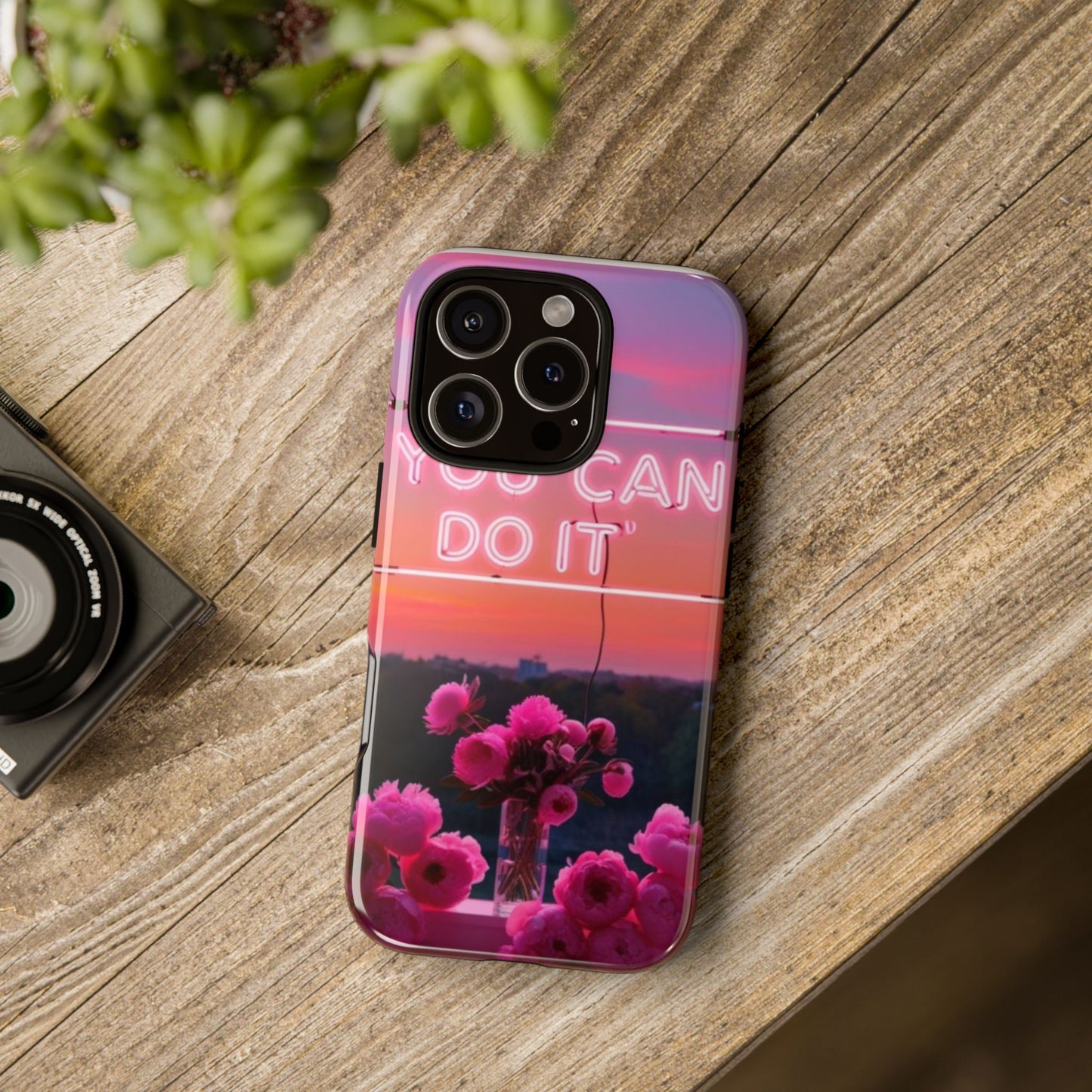 You can do it phone case bold words, soft strength
