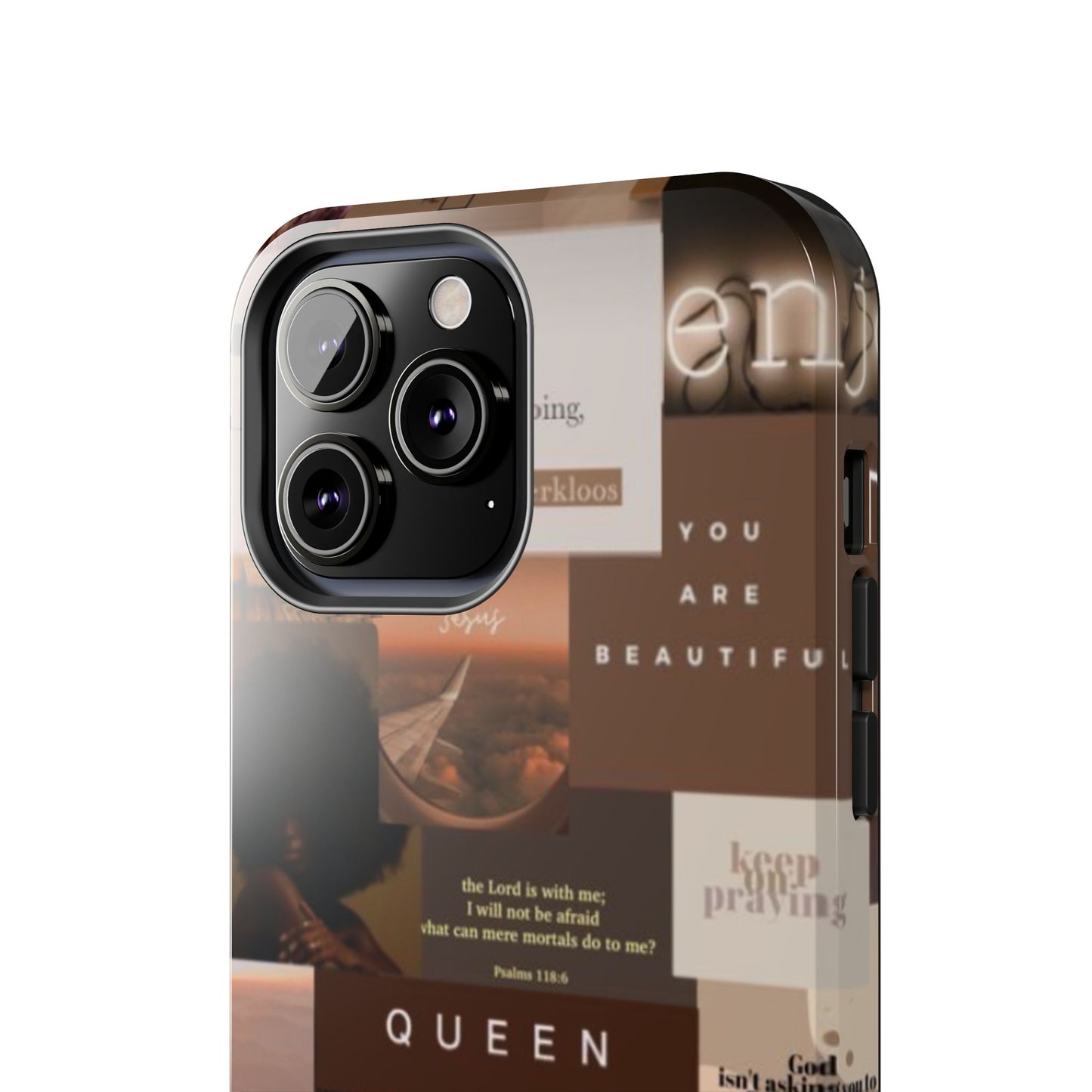 Jesus is King phone case identity, trust and power and every hold