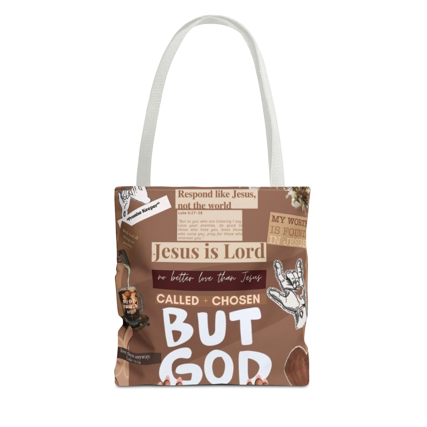 Inspirational Christian Tote Bag - 'Jesus is Lord' Design