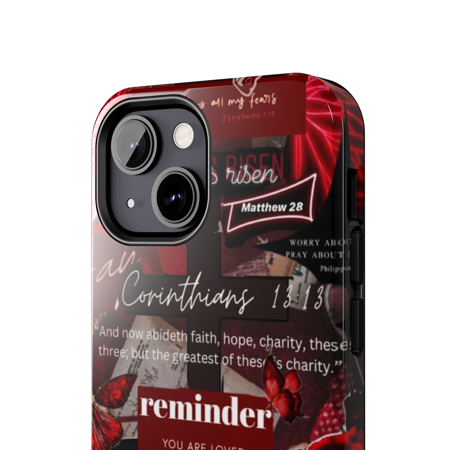 You are loved phone case, faith, love, and bold truth