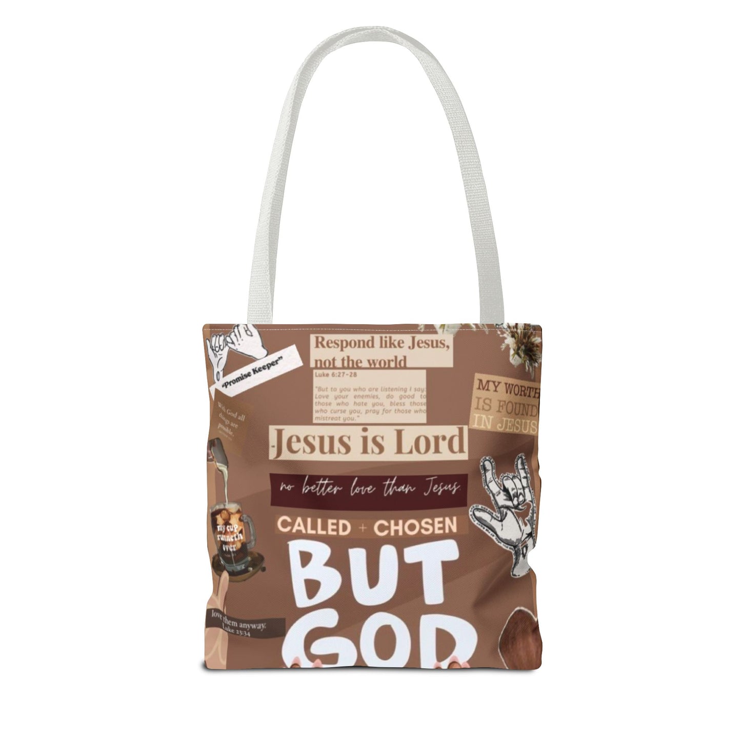 Inspirational Christian Tote Bag - 'Jesus is Lord' Design