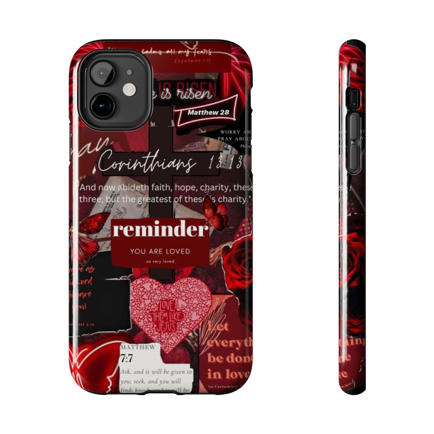 You are loved phone case, faith, love, and bold truth